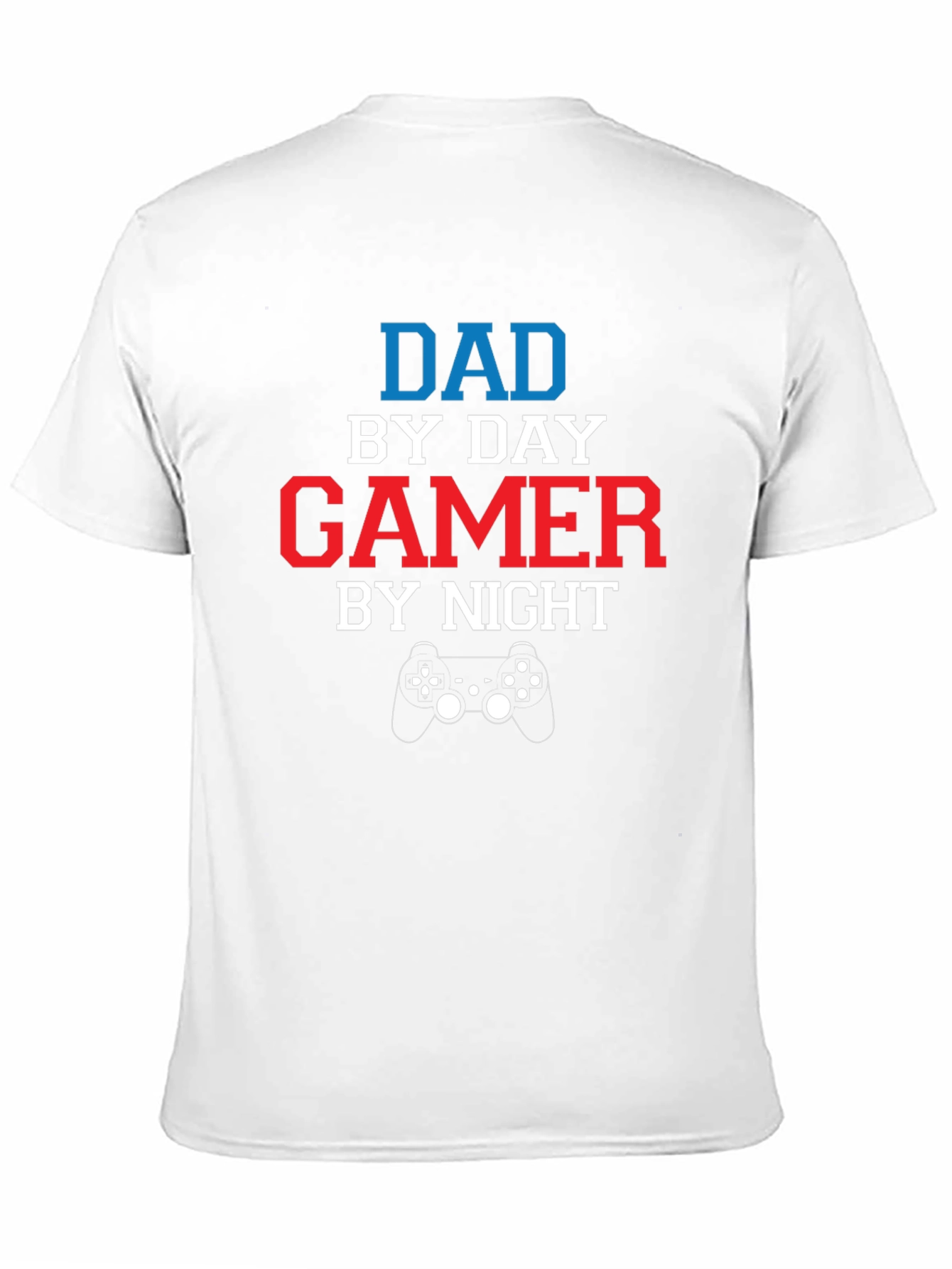 Dad by Day Gamer by Night Black T-Shirt