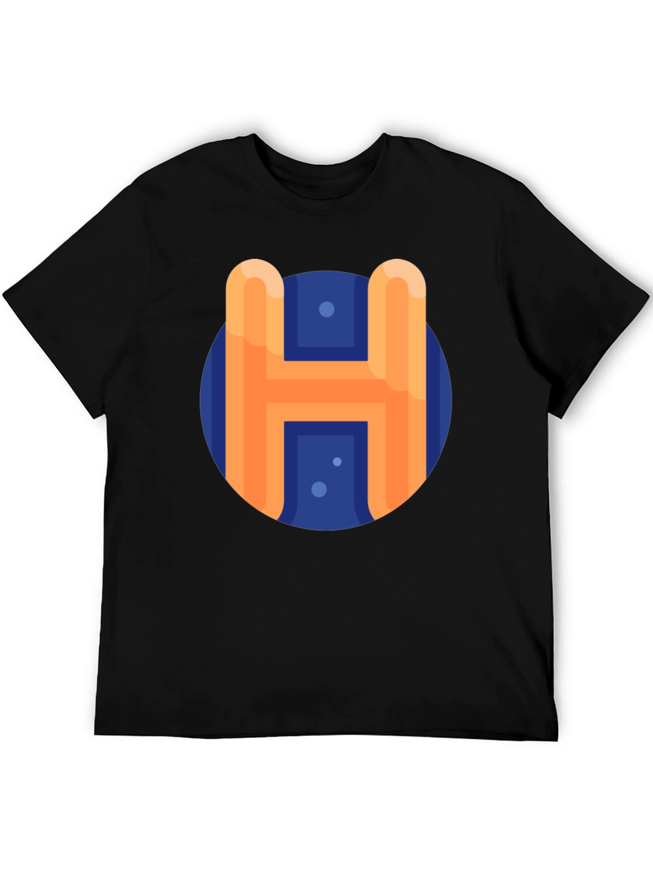 Retro H Graphic Tee - Casual Style