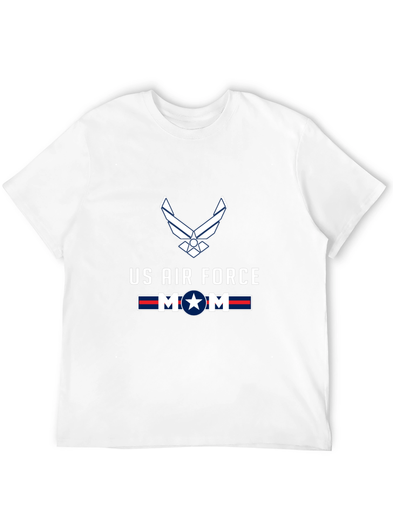 US Air Force Mom Graphic T-Shirt