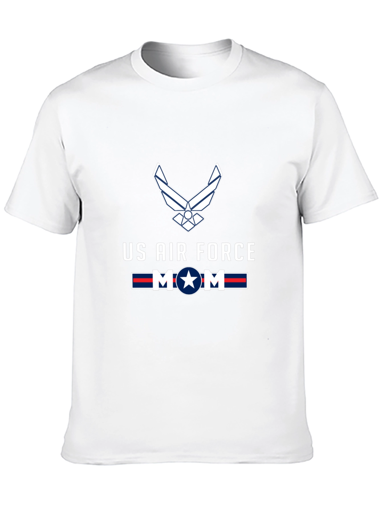US Air Force Mom Graphic T-Shirt