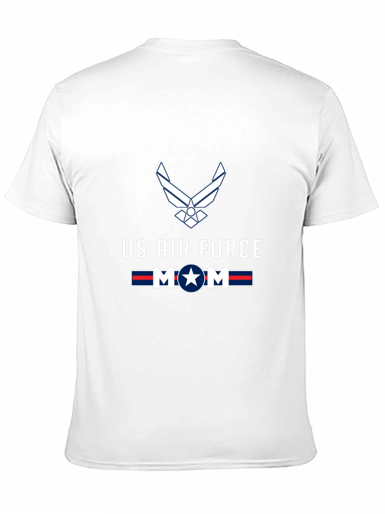 US Air Force Mom Graphic T-Shirt