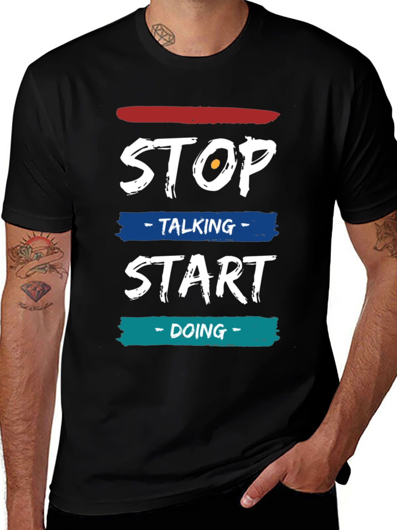 Stop Talking Start Doing Graphic Tee