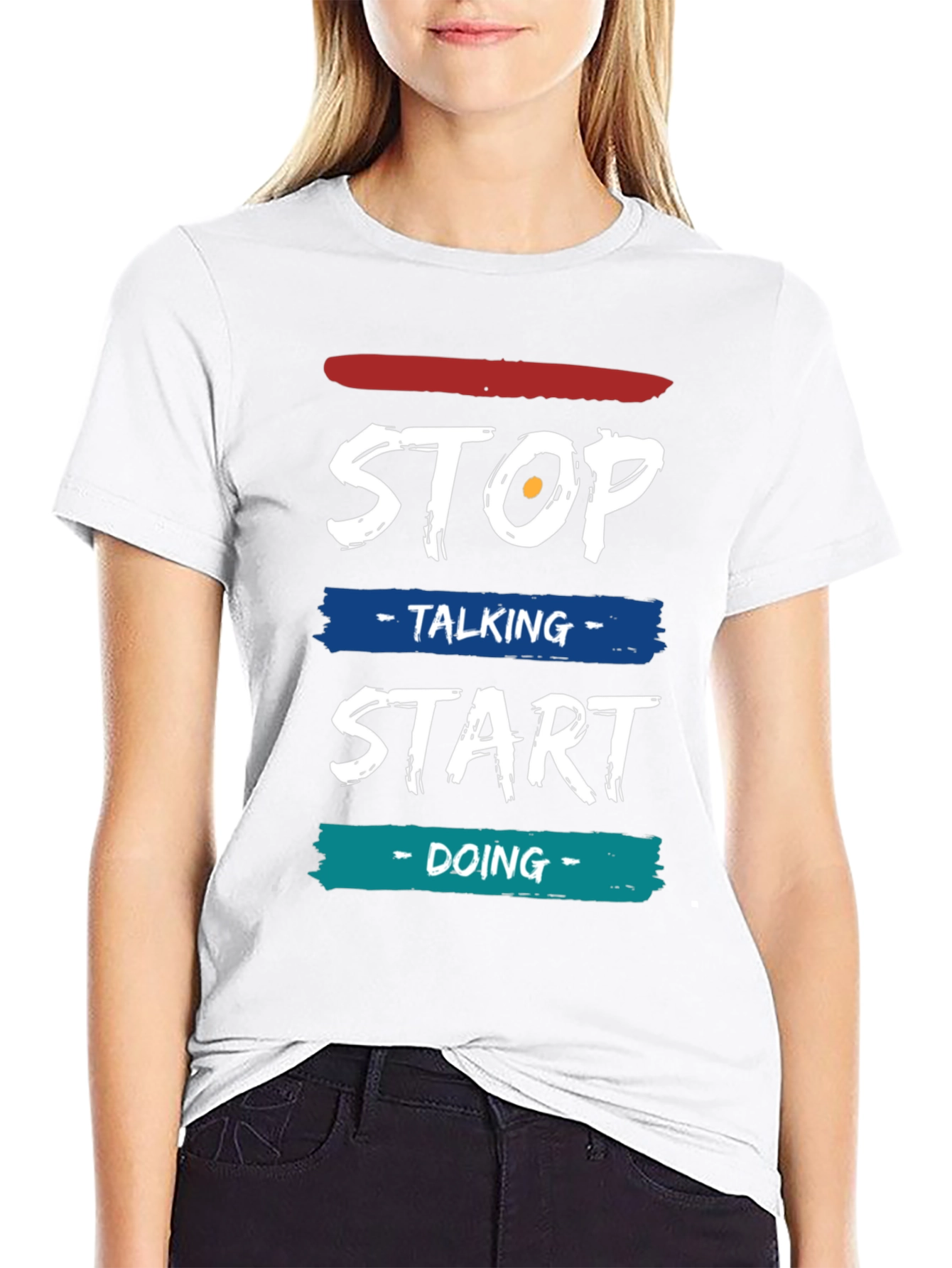 Stop Talking Start Doing Graphic Tee