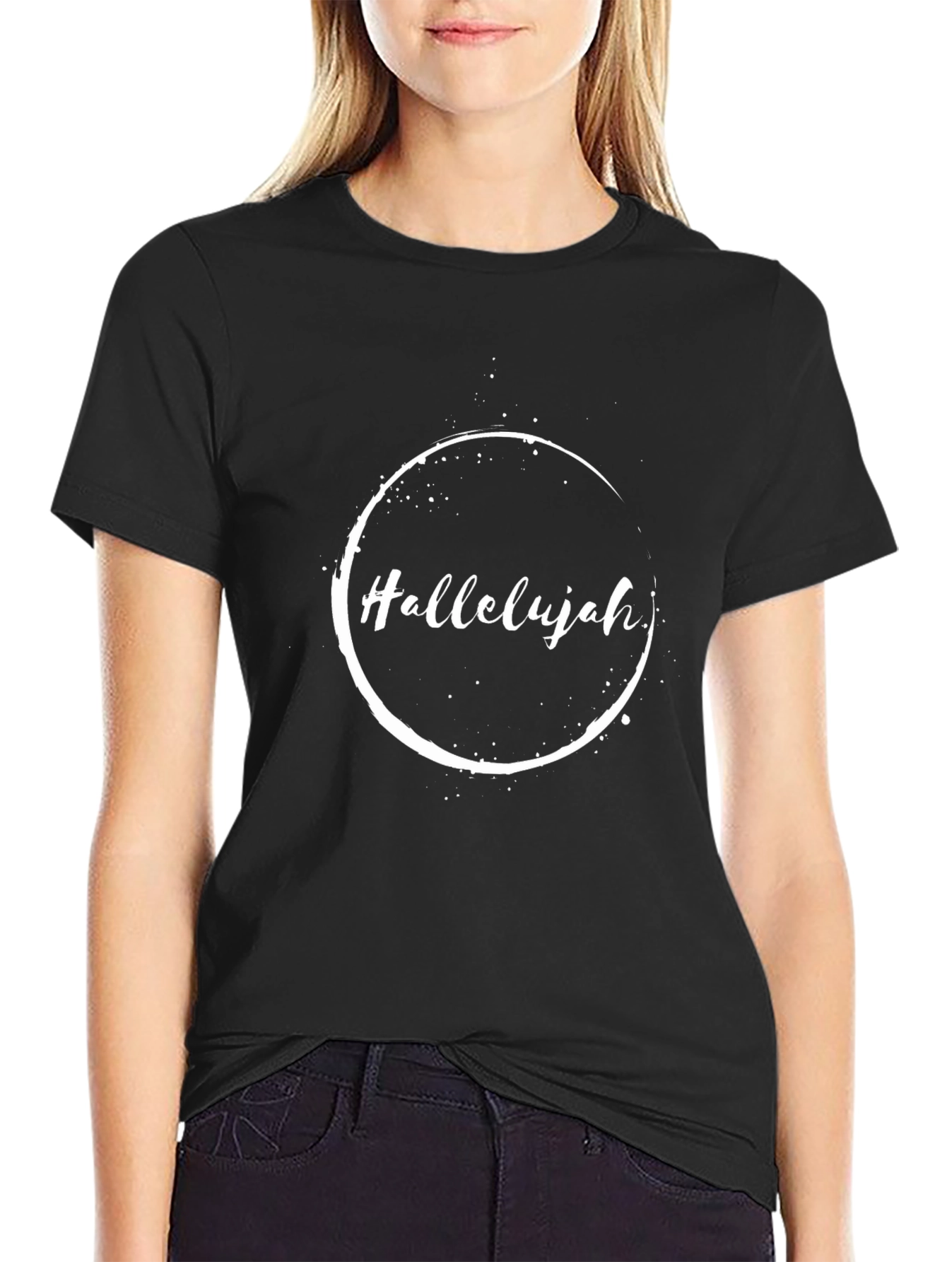 Hallelujah Graphic Print Tee