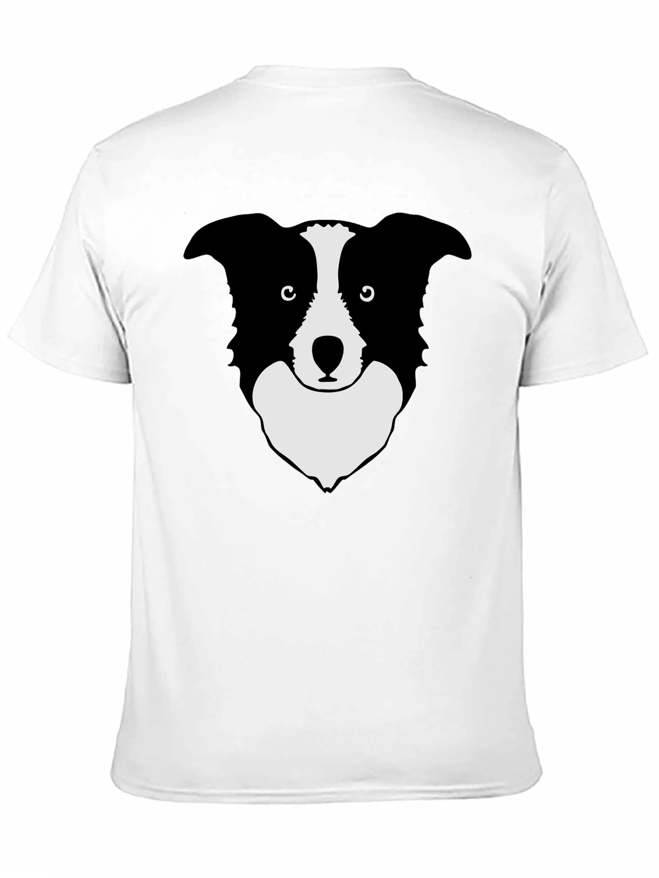 Border Collie Graphic T-Shirt - Black