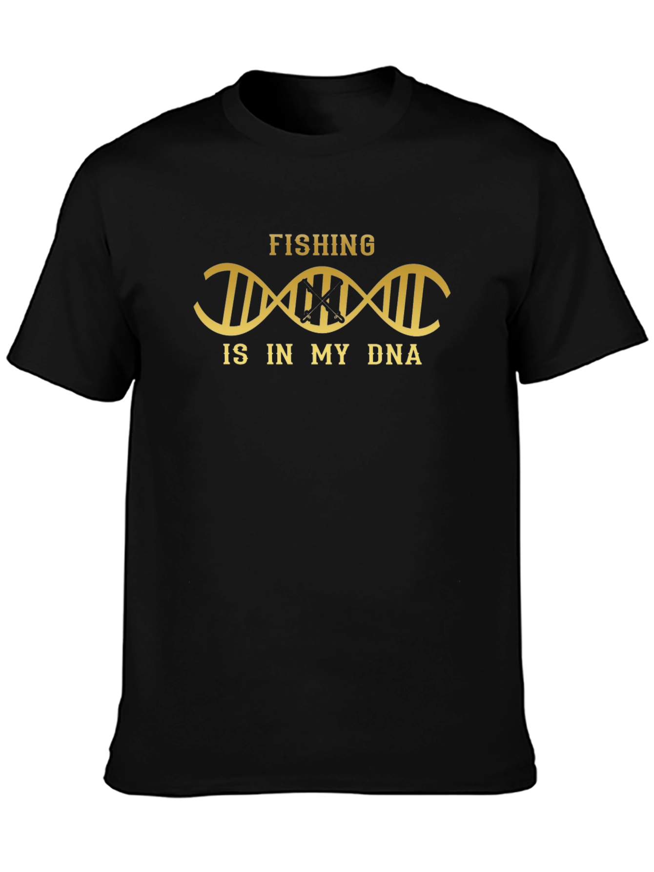 Fishing Is In My DNA Graphic Tee