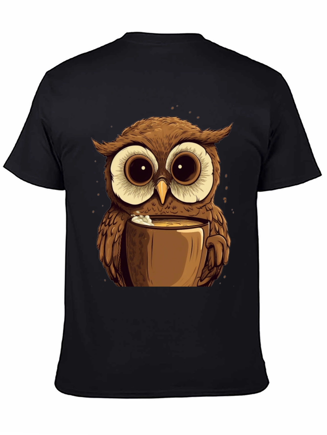 Owl Lovers Coffee T-Shirt