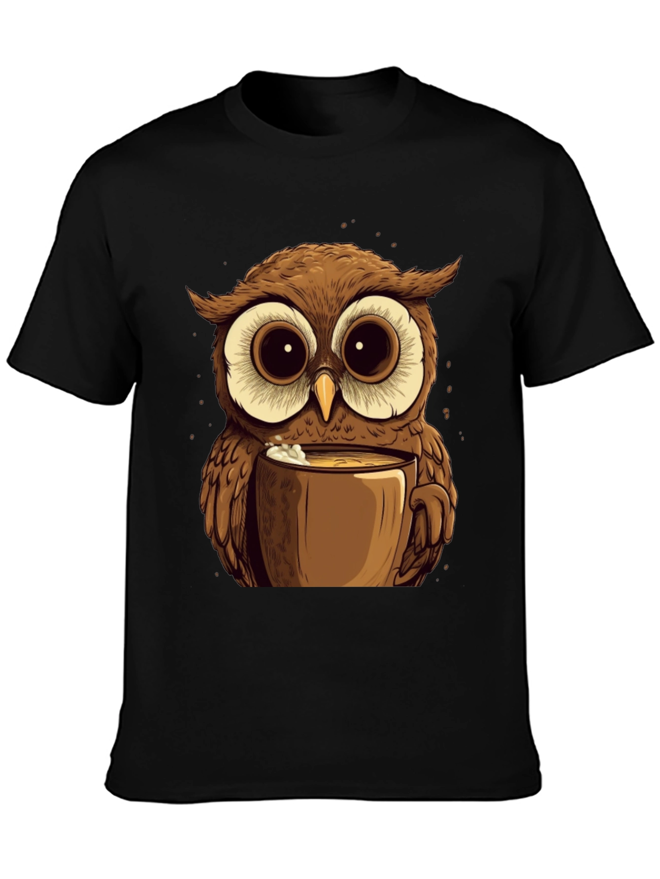 Owl Lovers Coffee T-Shirt