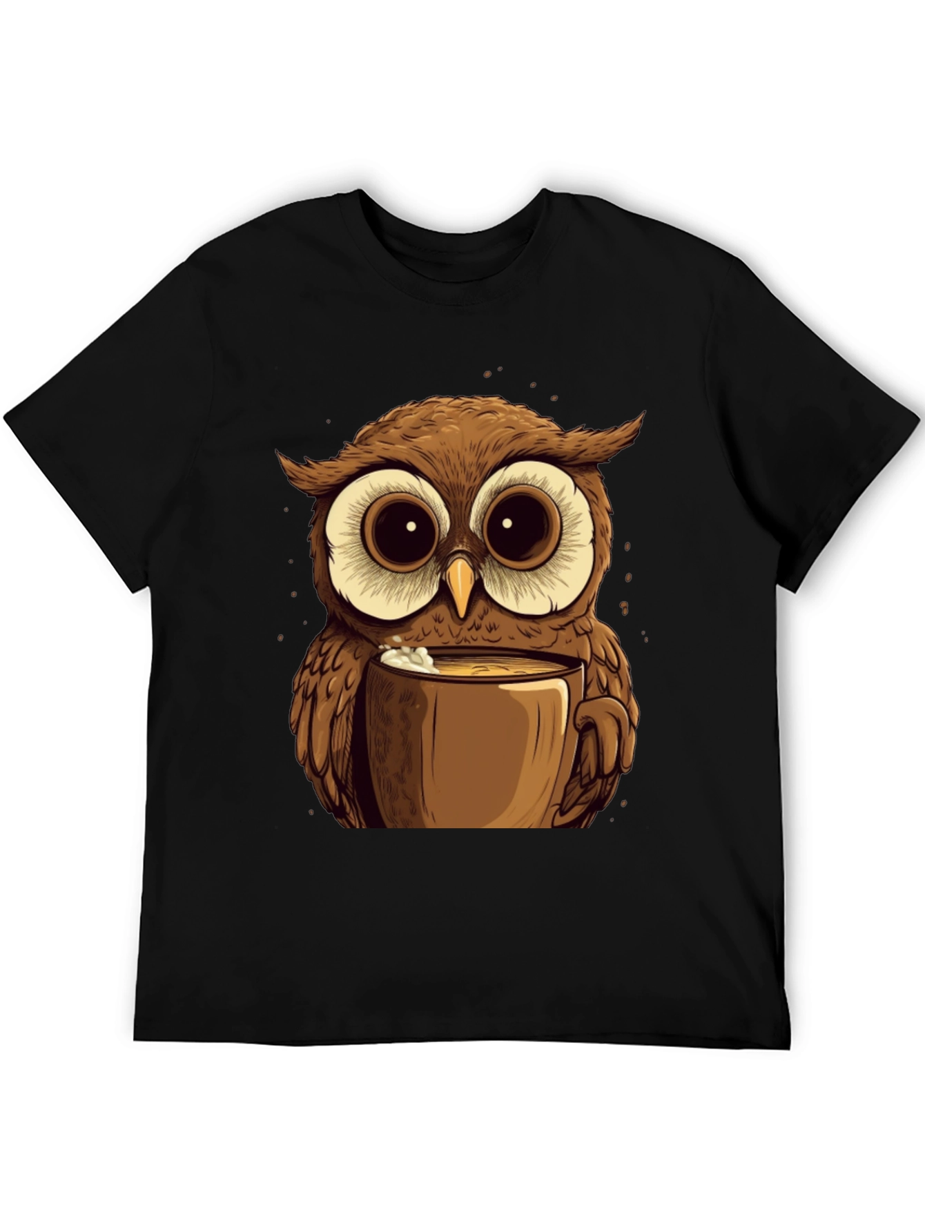 Owl Lovers Coffee T-Shirt