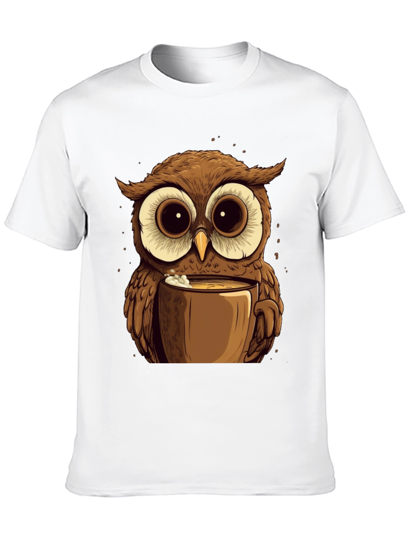 Owl Lovers Coffee T-Shirt