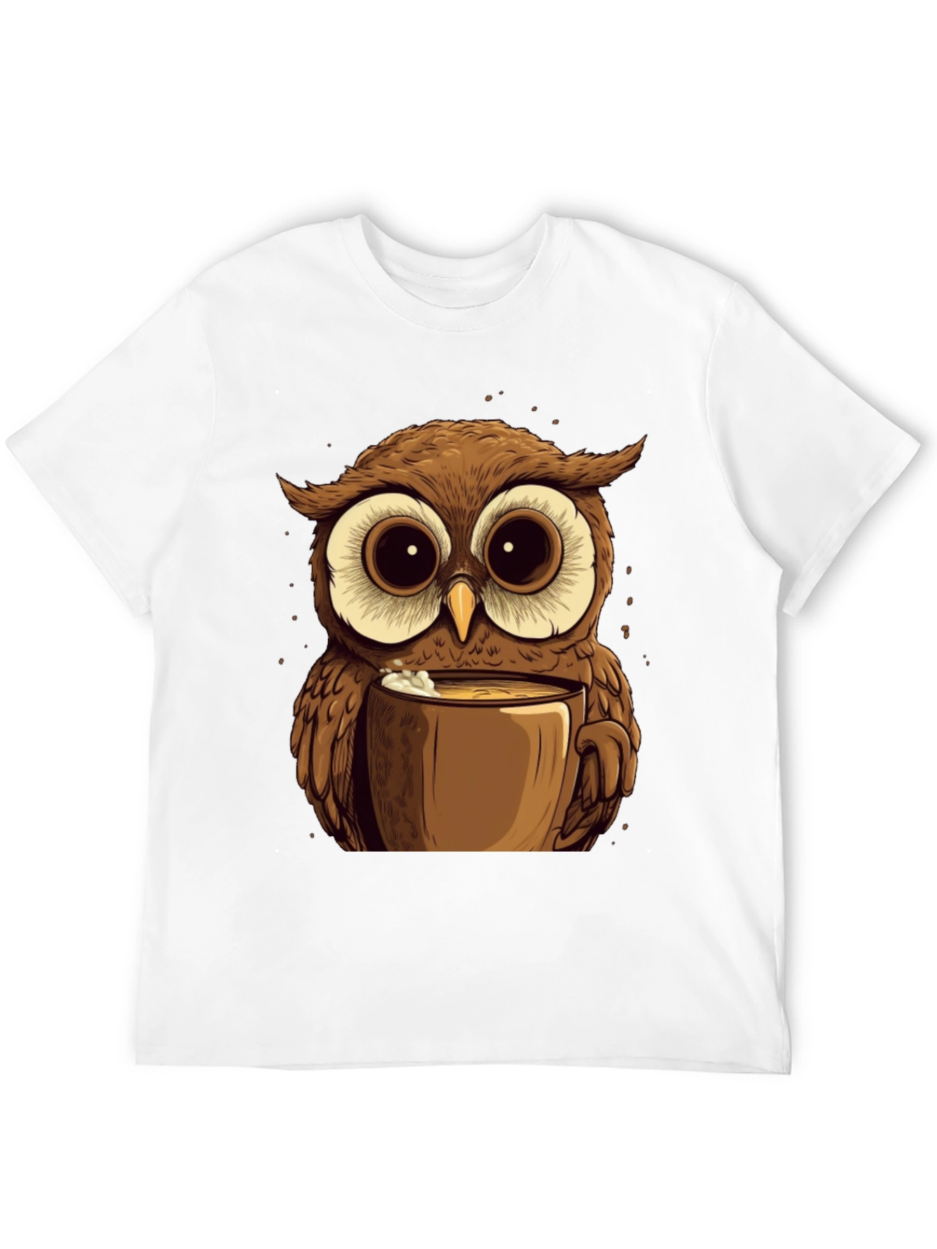 Owl Lovers Coffee T-Shirt