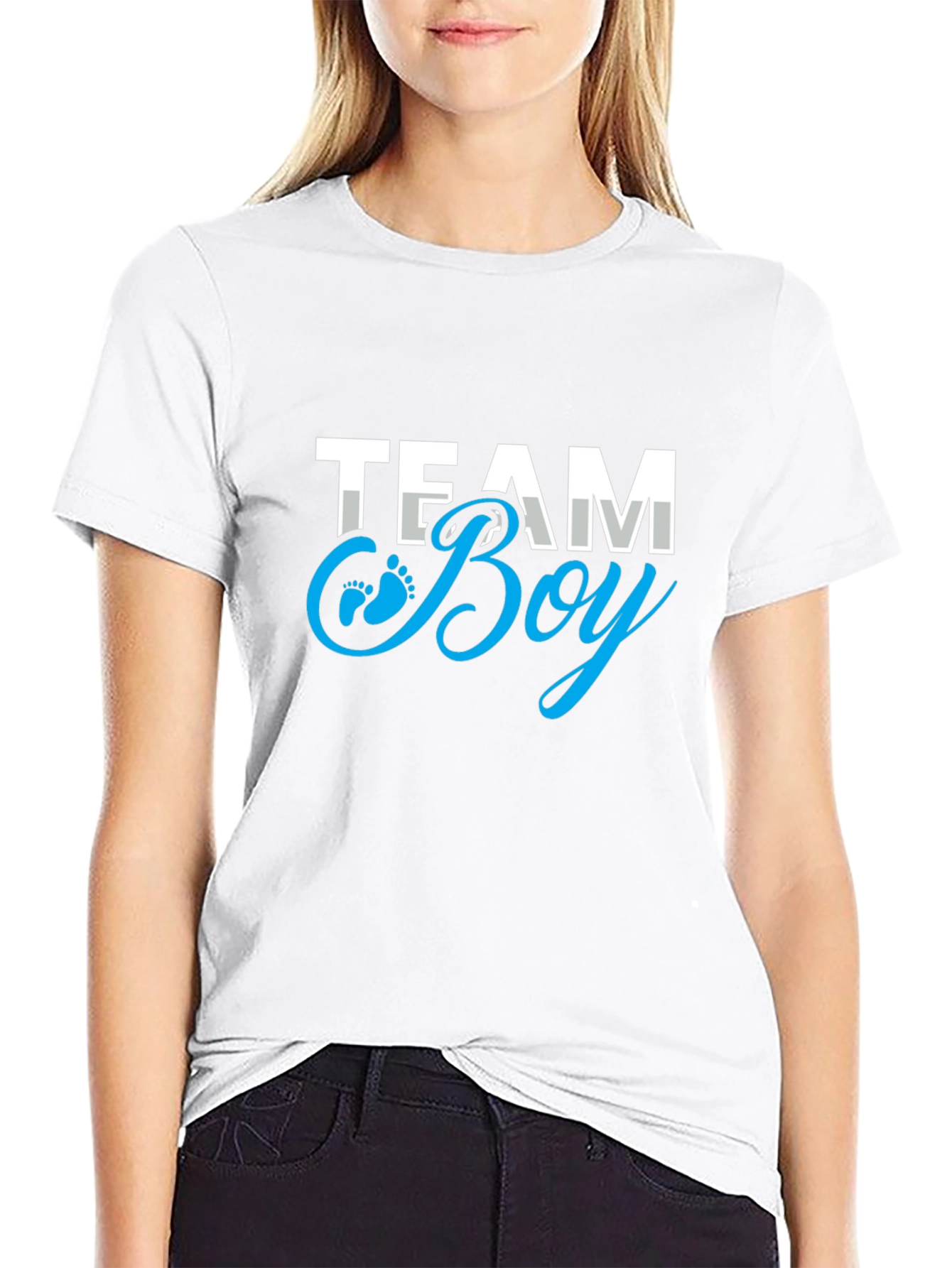 Team Boy T-Shirt Gender Reveal Party