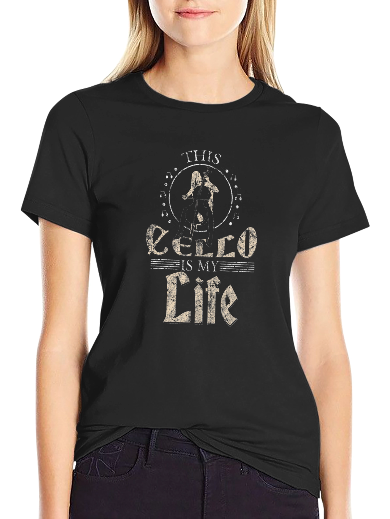 This Cello is My Life Graphic Tee