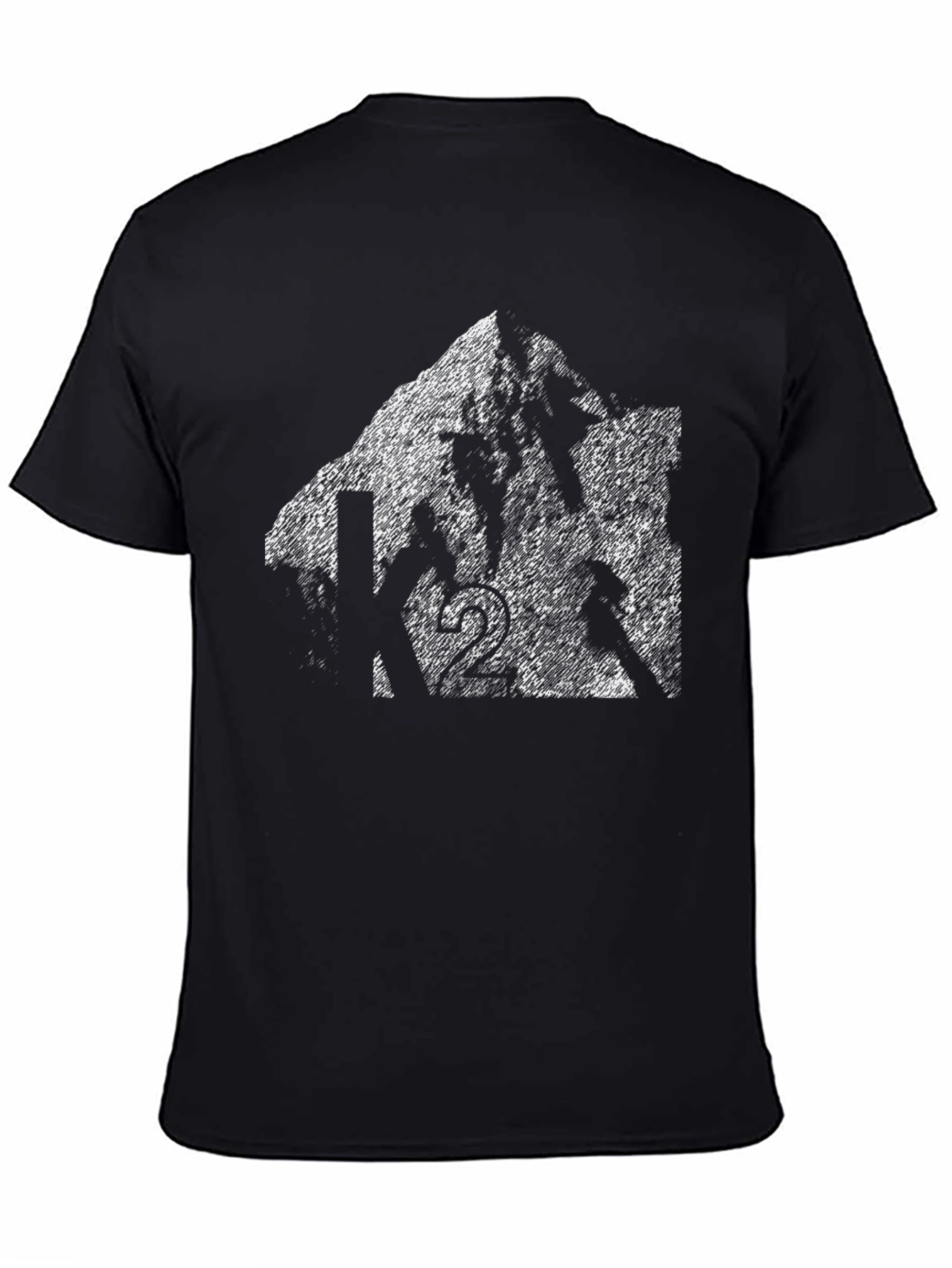 Distressed Graphic Tee - Mountain Adventure