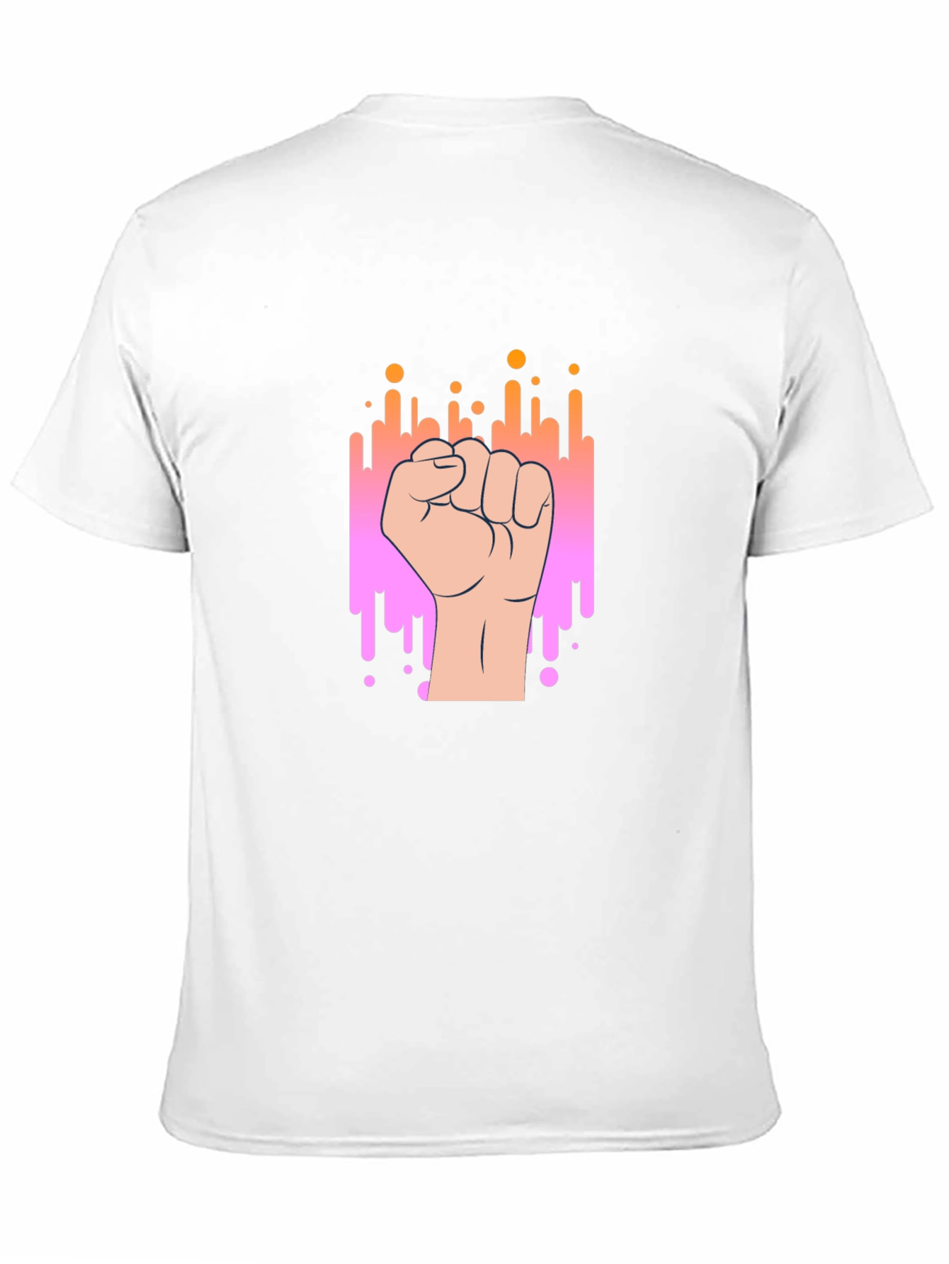 Empowered Fist Graphic Tee - Black