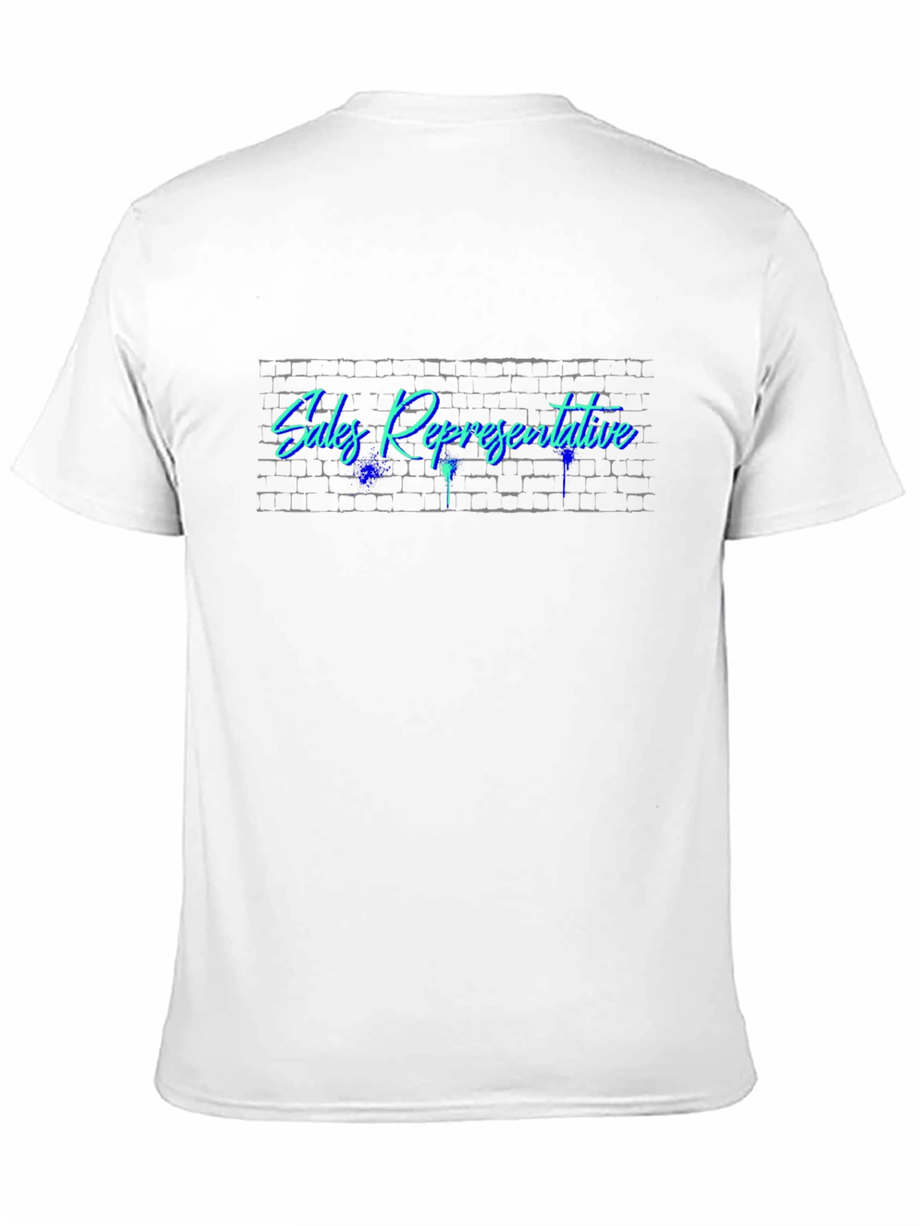 Sales Representative Brick Wall T-Shirt