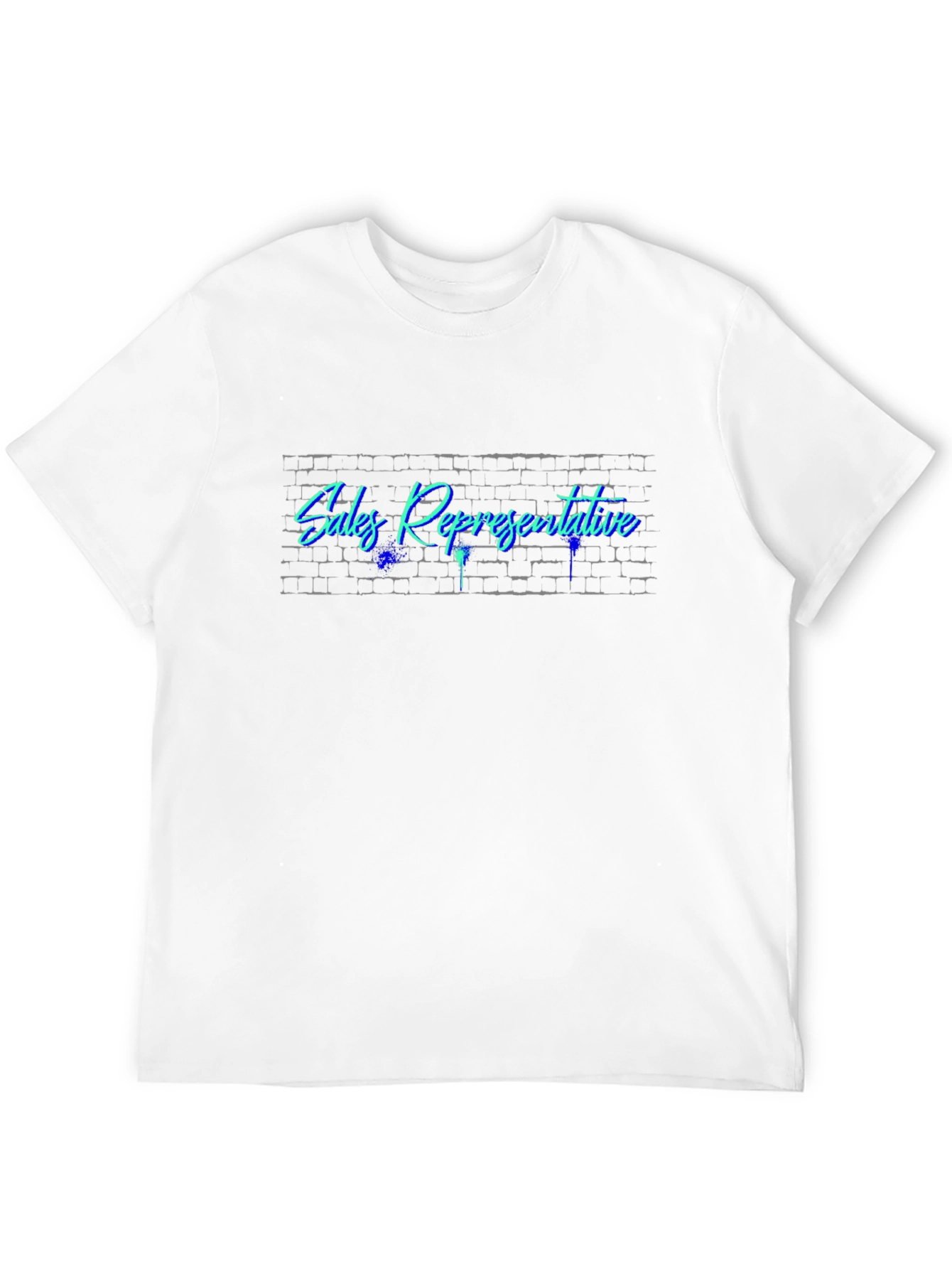 Sales Representative Brick Wall T-Shirt