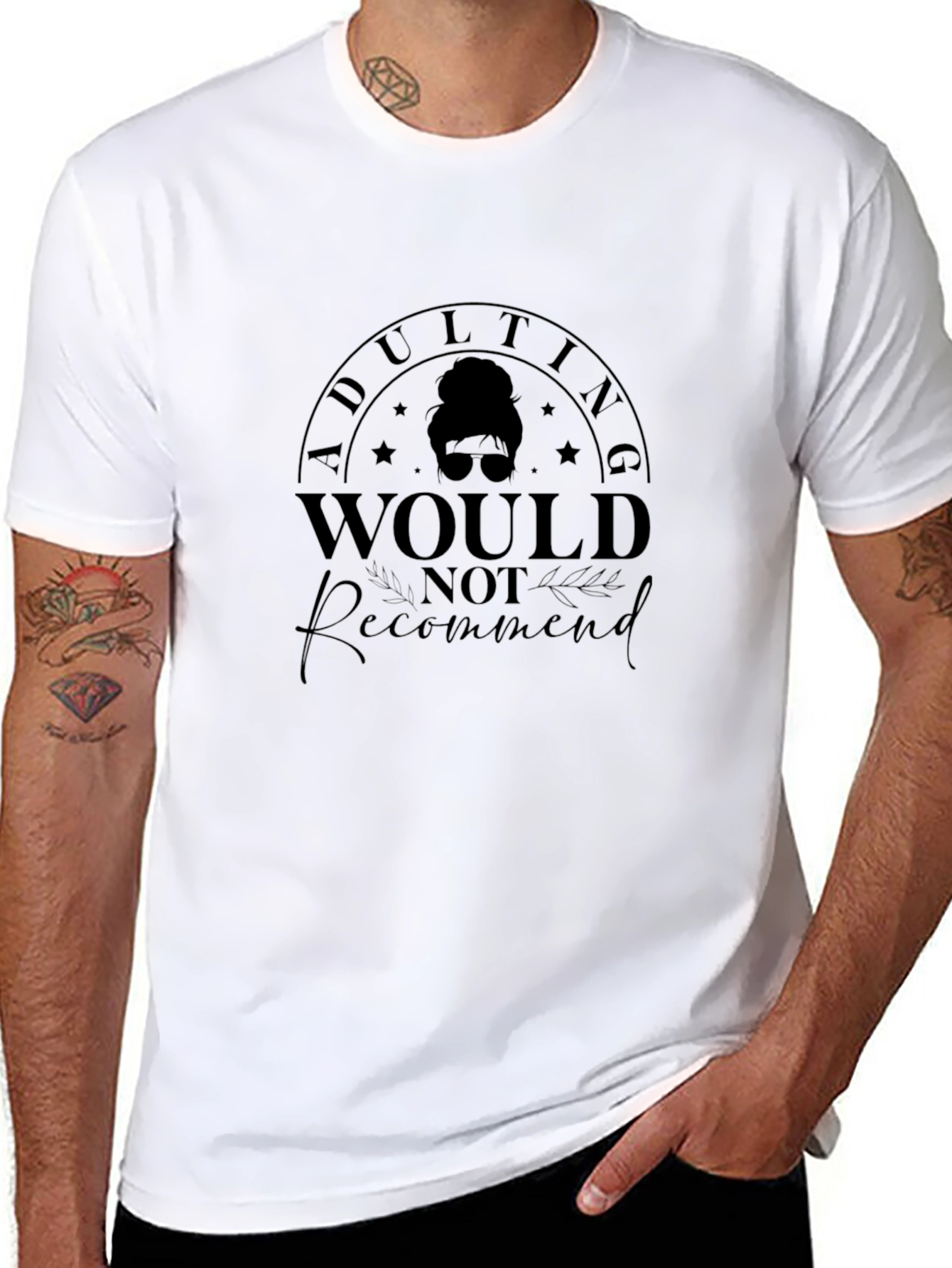 Adulting Not Recommended Tee