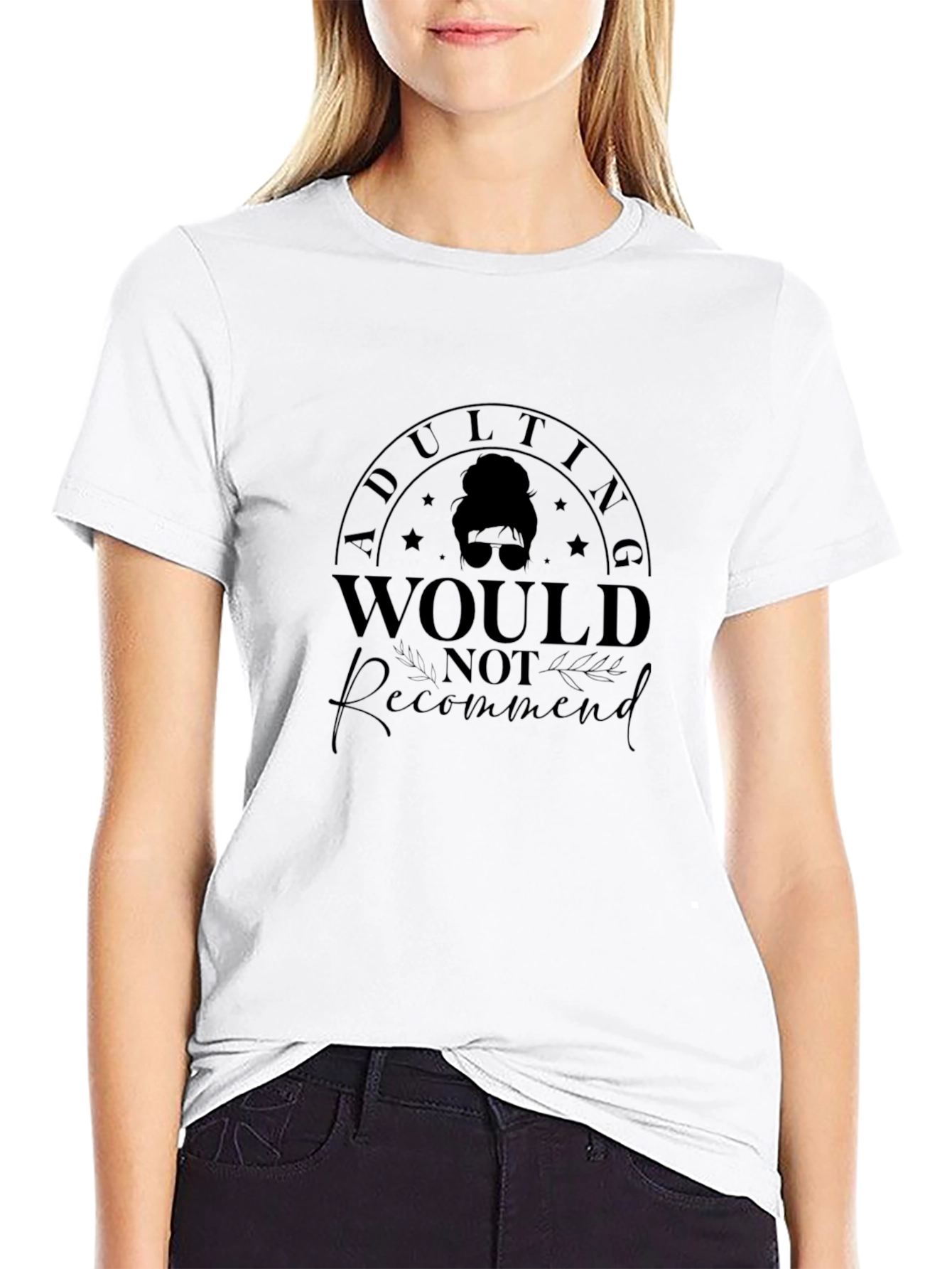 Adulting Not Recommended Tee