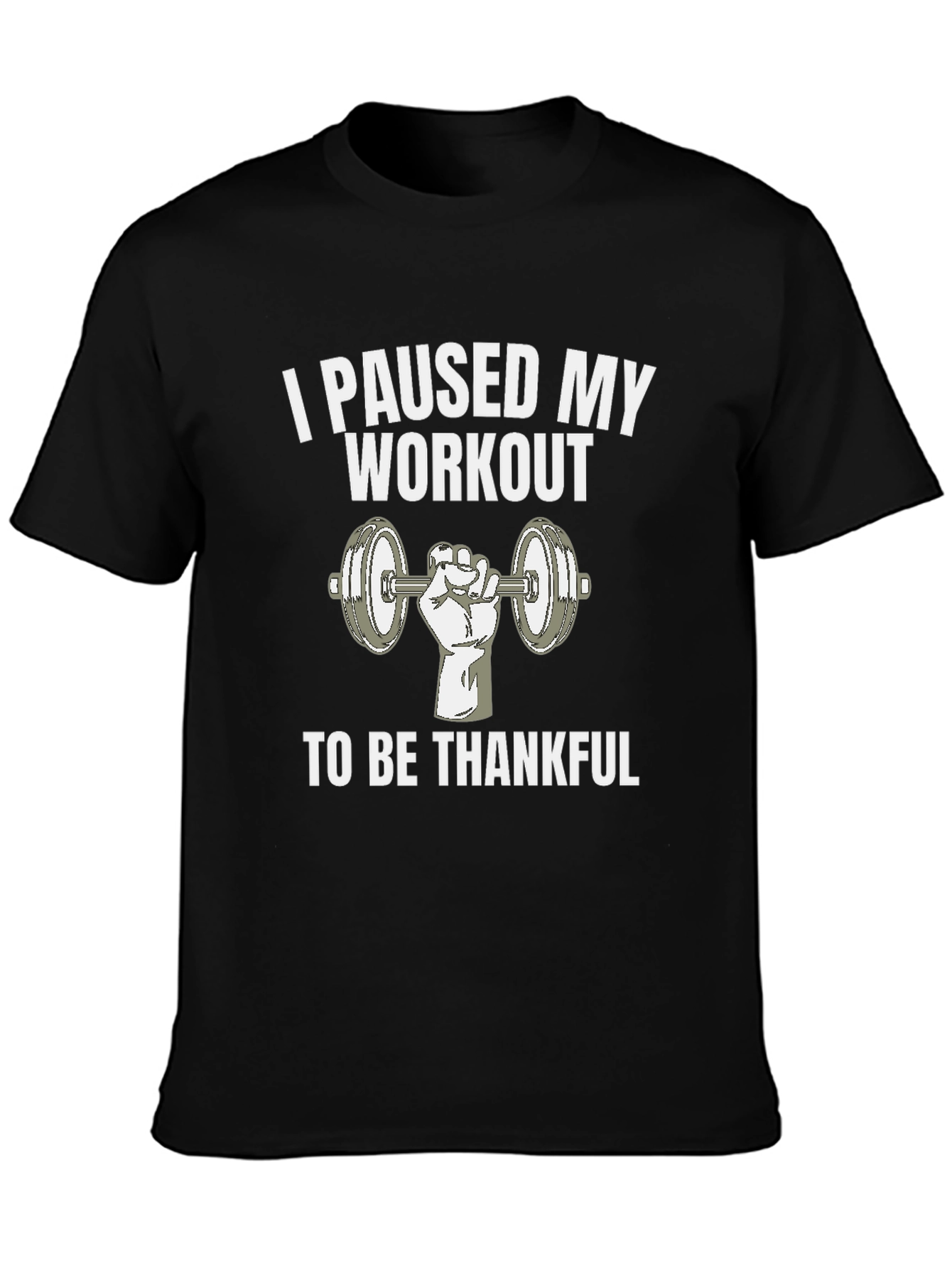 Workout Thanksgiving T-Shirt - Gym Humor Tee
