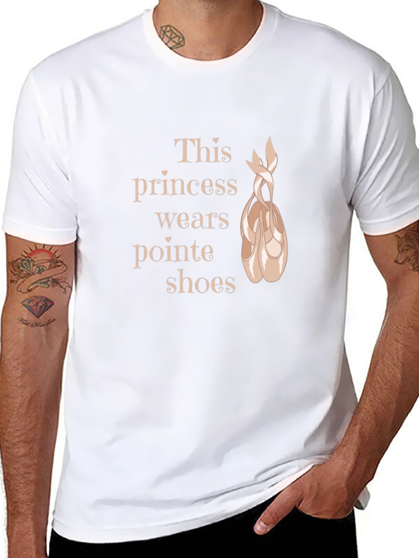 This Princess Wears Pointe Shoes T-Shirt