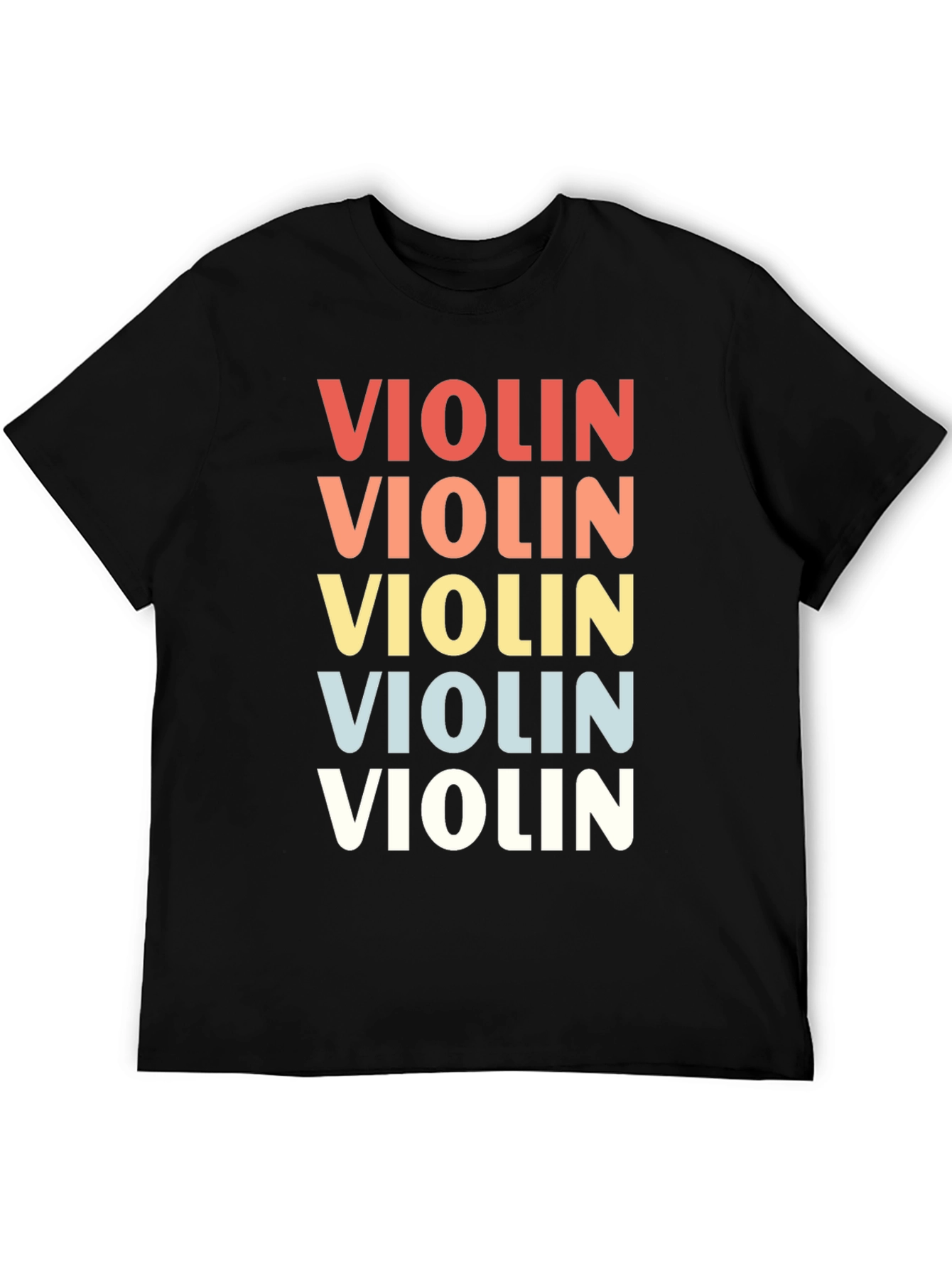 Retro Violin Graphic Tee