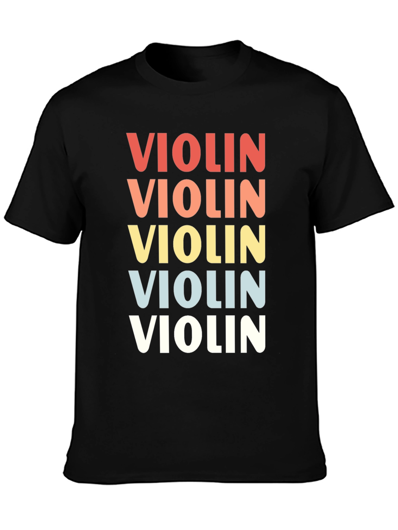 Retro Violin Graphic Tee