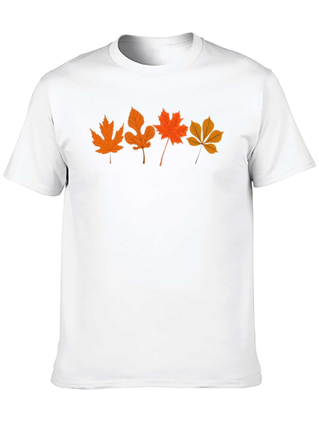 Autumn Leaves T-Shirt - Stylish Fall Design