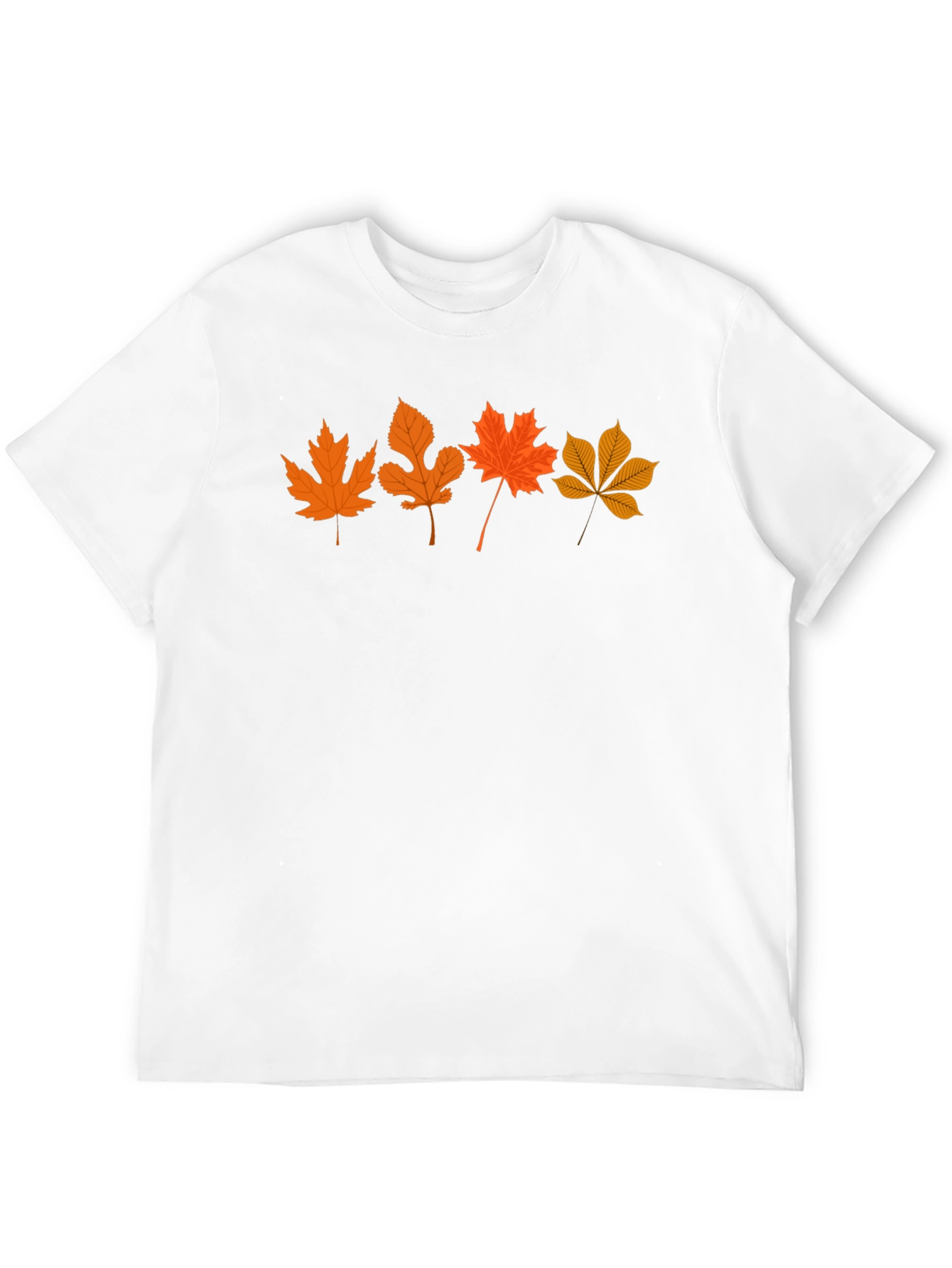 Autumn Leaves T-Shirt - Stylish Fall Design