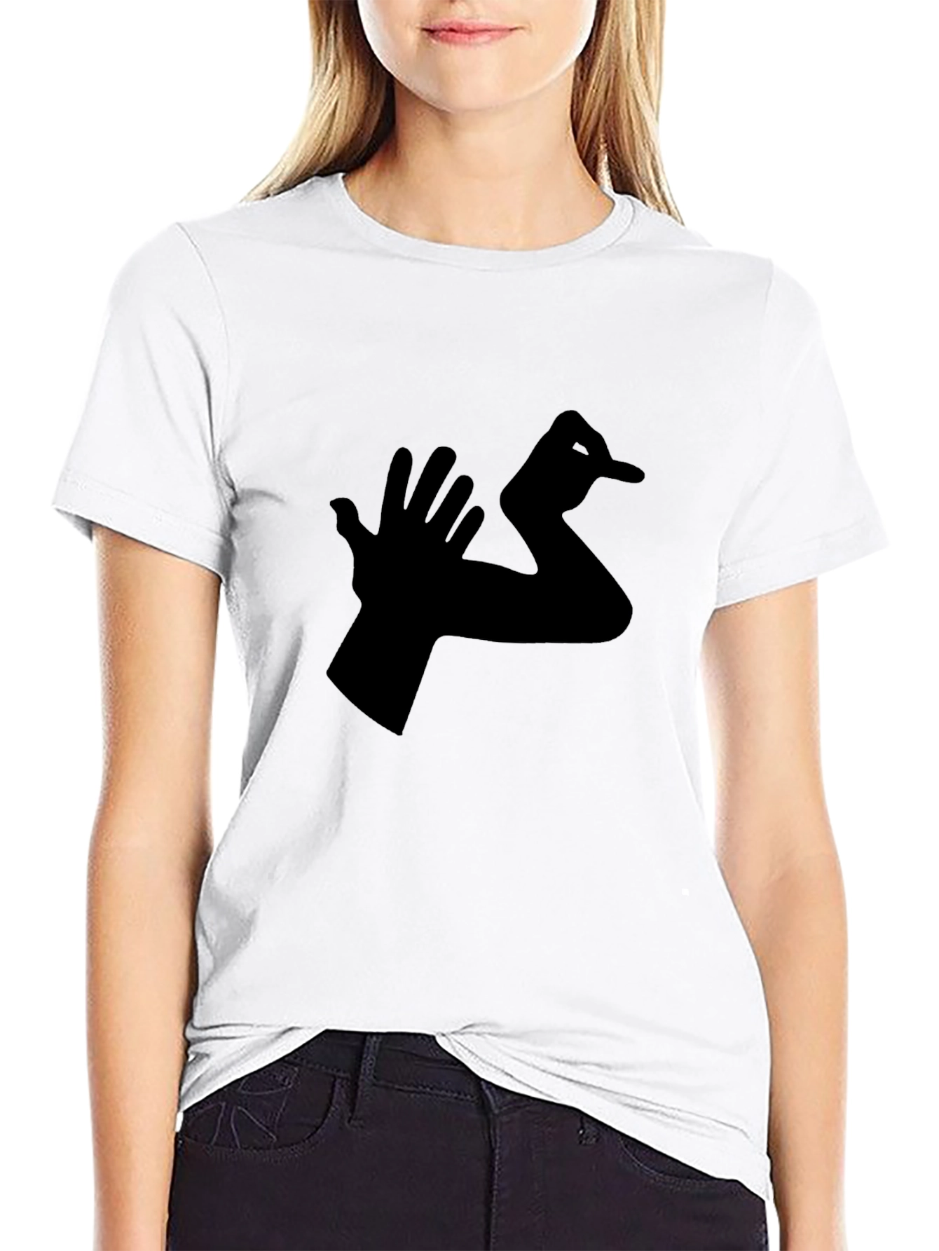 Creative Writer Silhouette Graphic T-Shirt