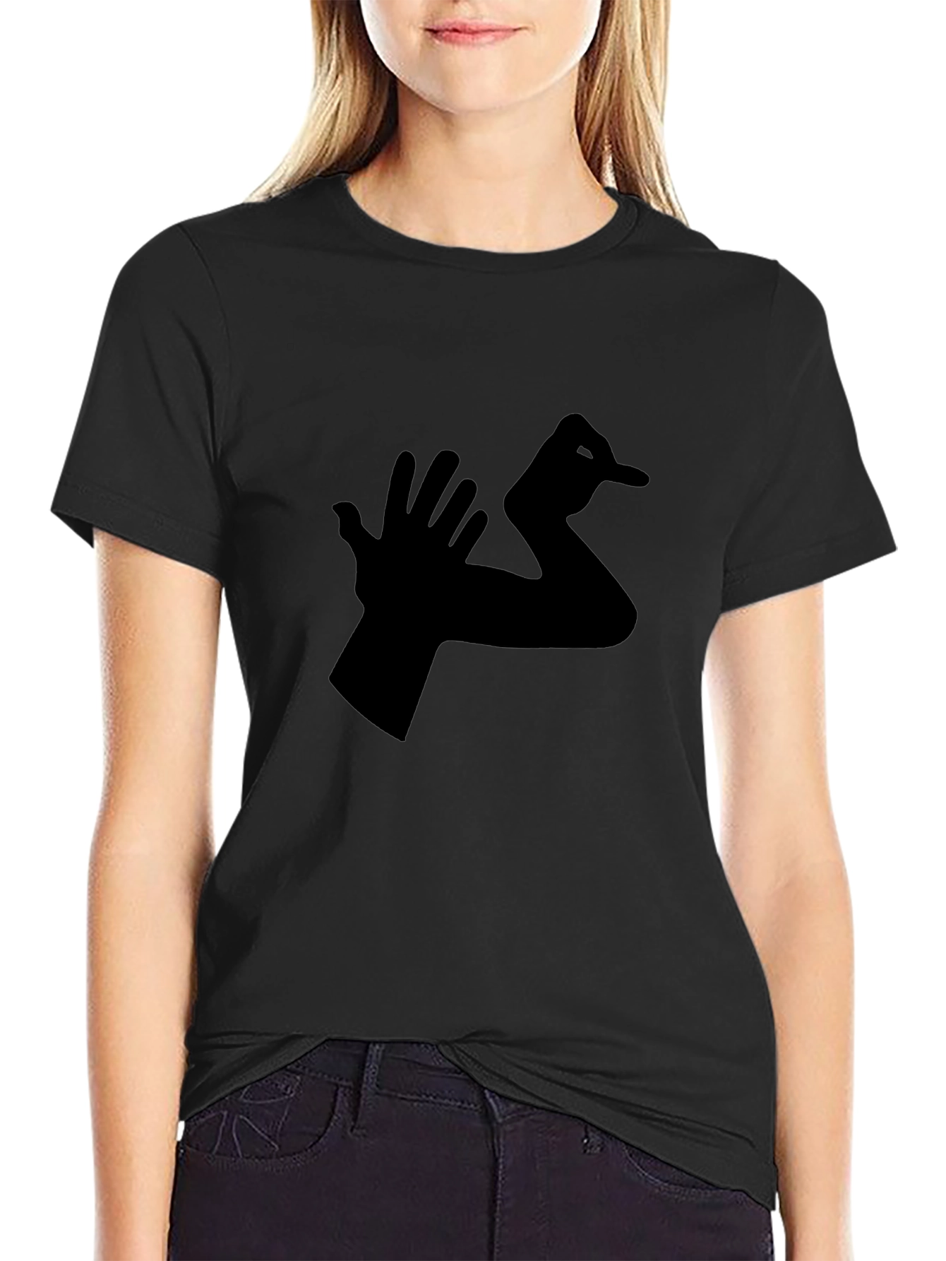 Creative Writer Silhouette Graphic T-Shirt