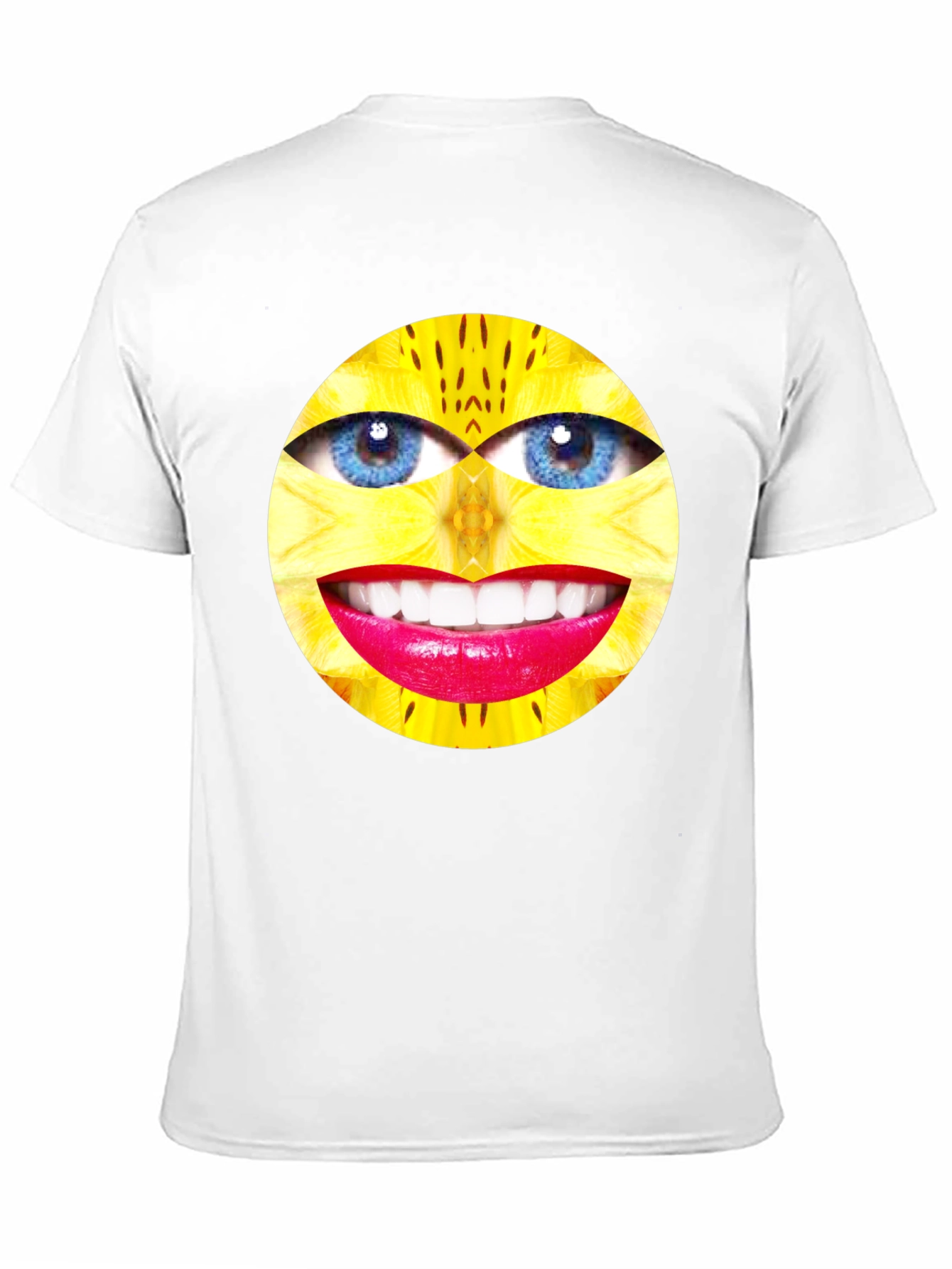 Eye Smile Graphic Black T-Shirt