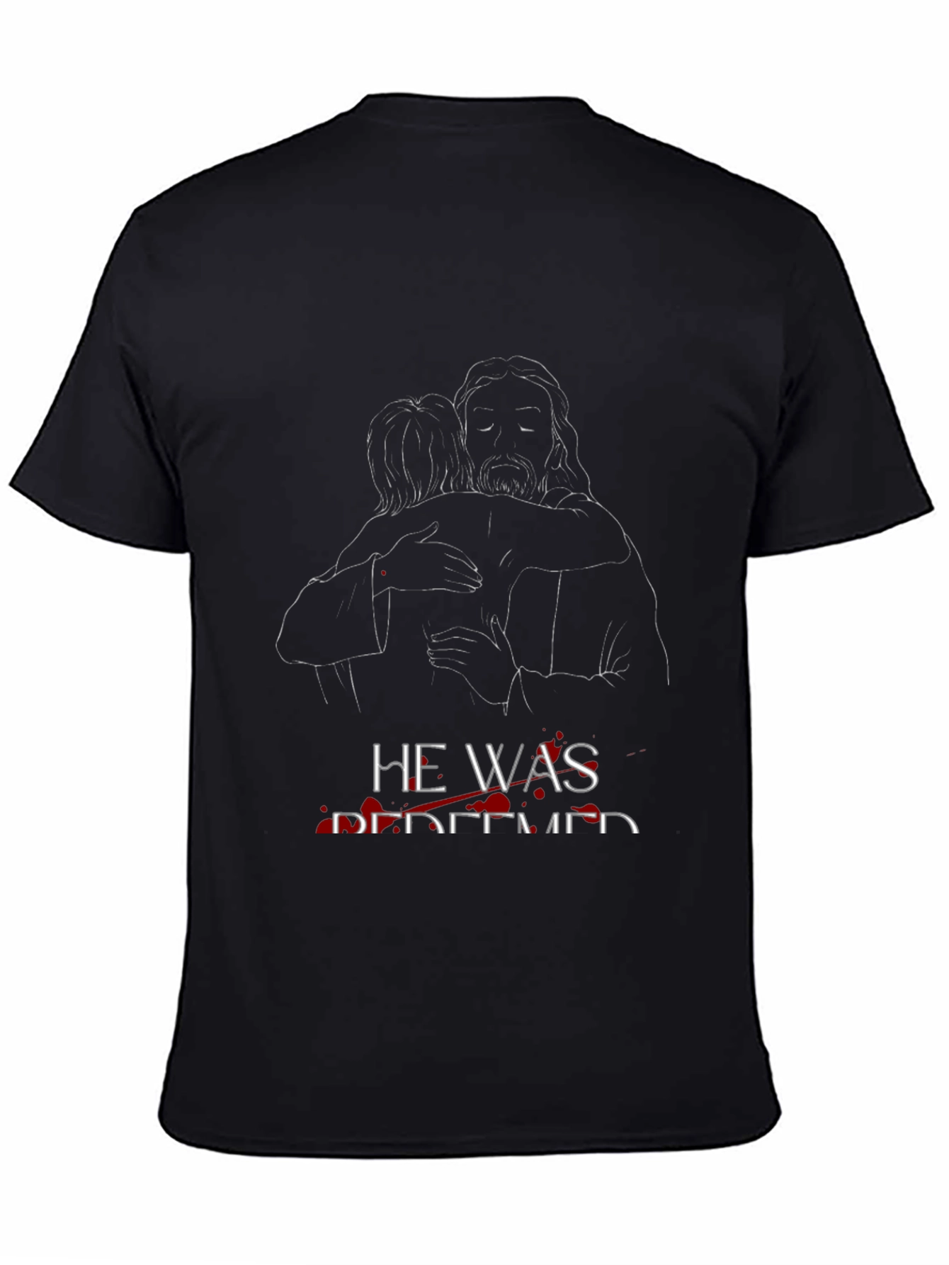He Was Redeemed Graphic Tee