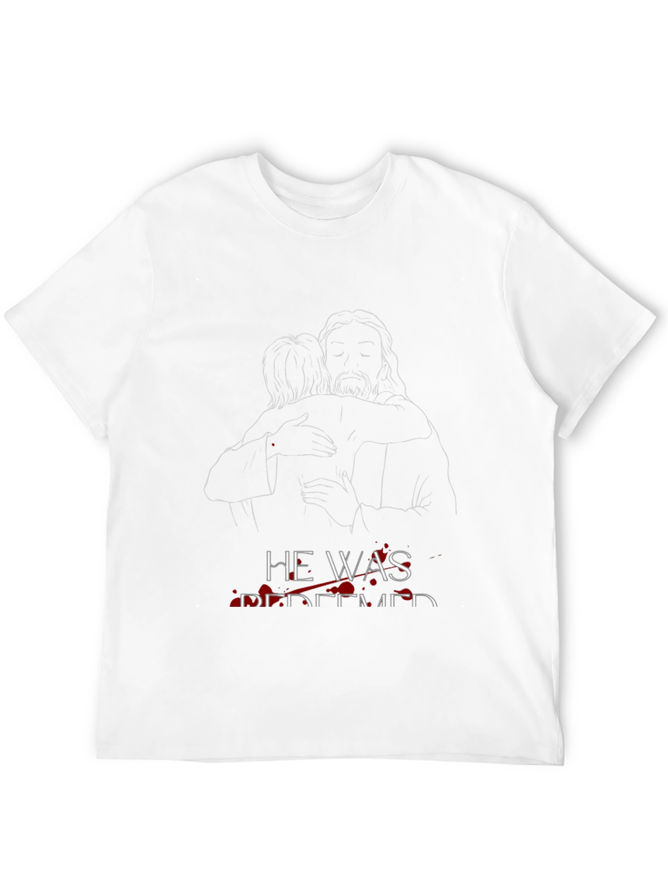He Was Redeemed Graphic Tee