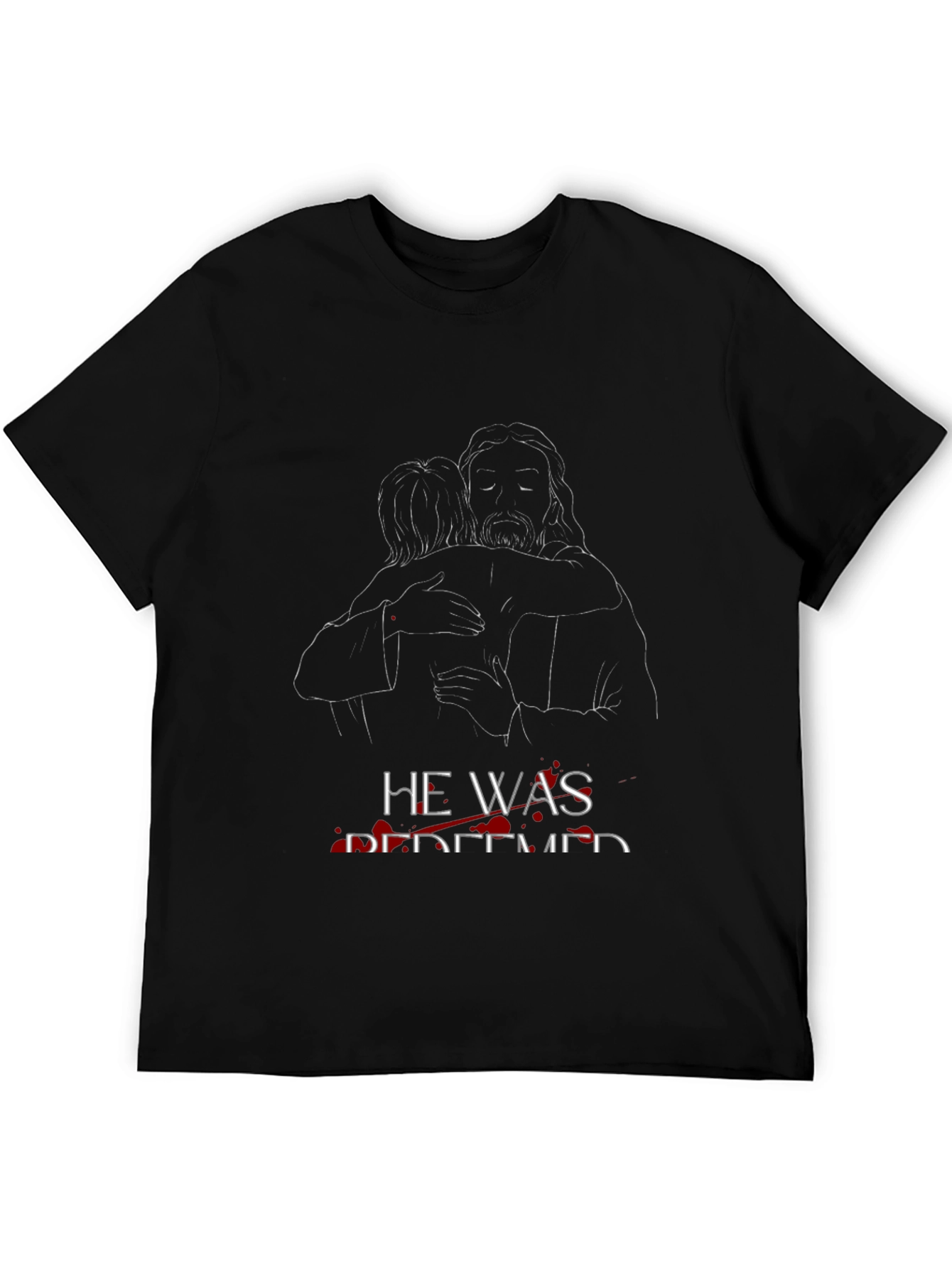 He Was Redeemed Graphic Tee