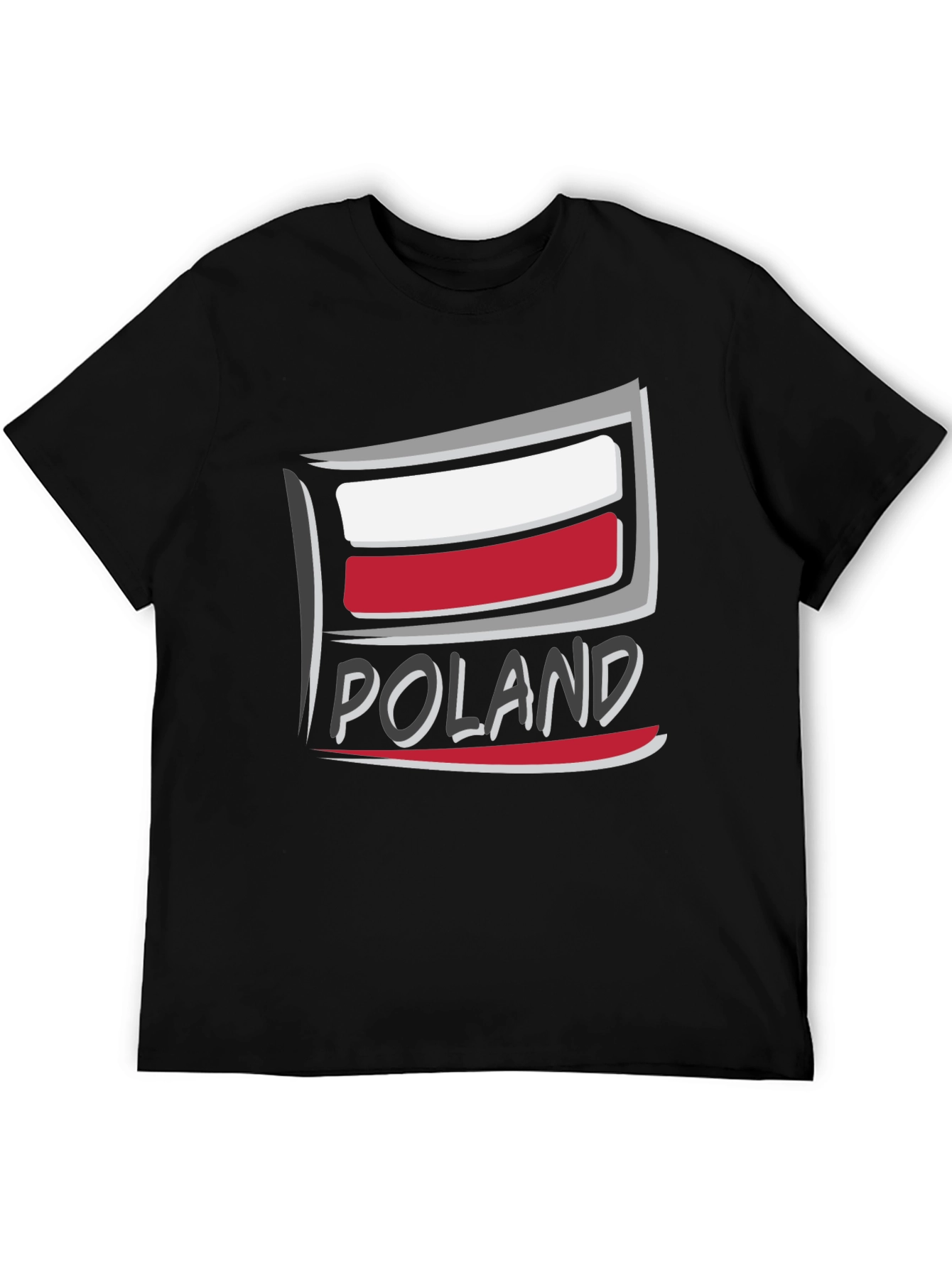 Poland Flag T-Shirt - Patriotic Graphic Tee