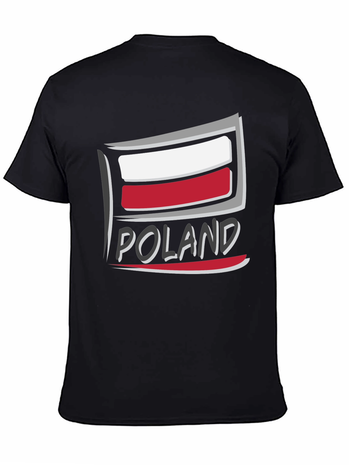 Poland Flag T-Shirt - Patriotic Graphic Tee
