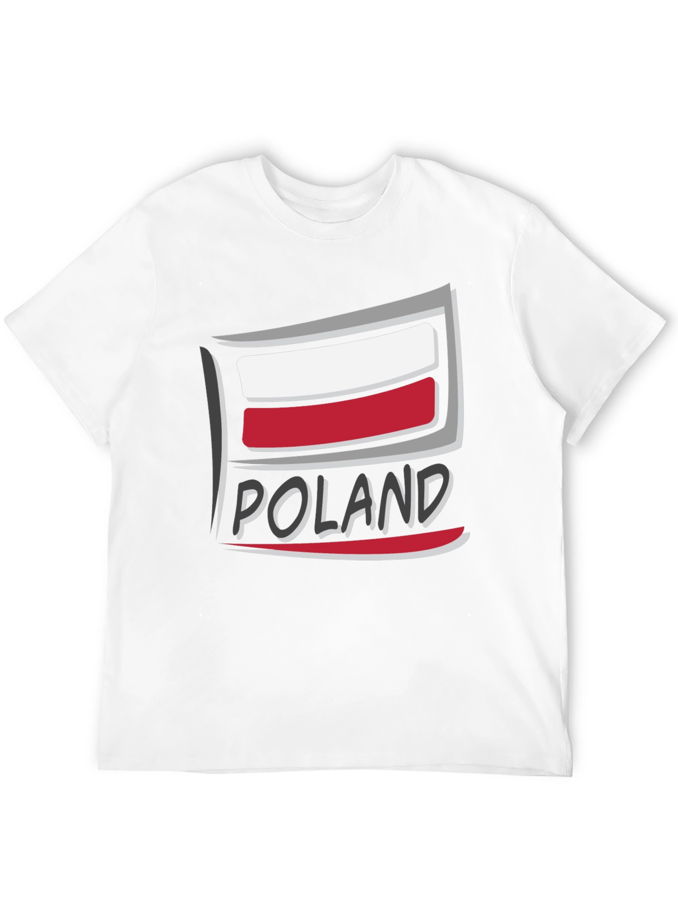 Poland Flag T-Shirt - Patriotic Graphic Tee