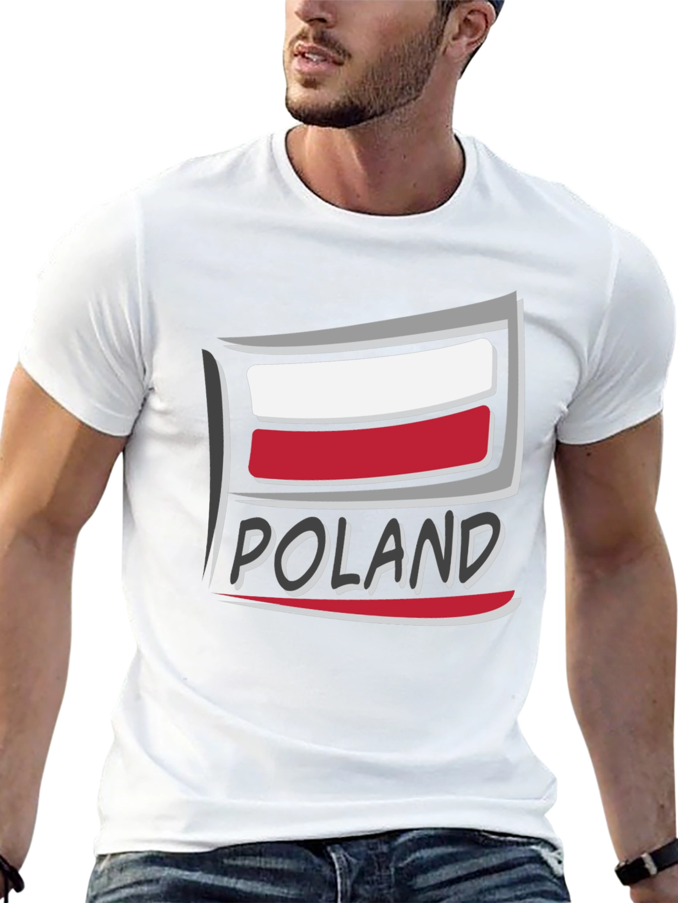 Poland Flag T-Shirt - Patriotic Graphic Tee