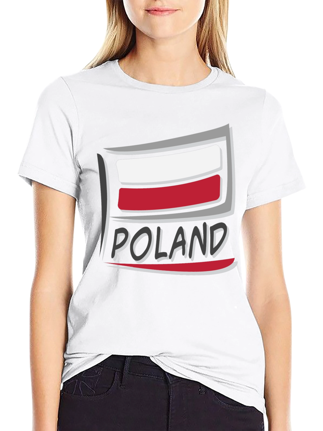 Poland Flag T-Shirt - Patriotic Graphic Tee