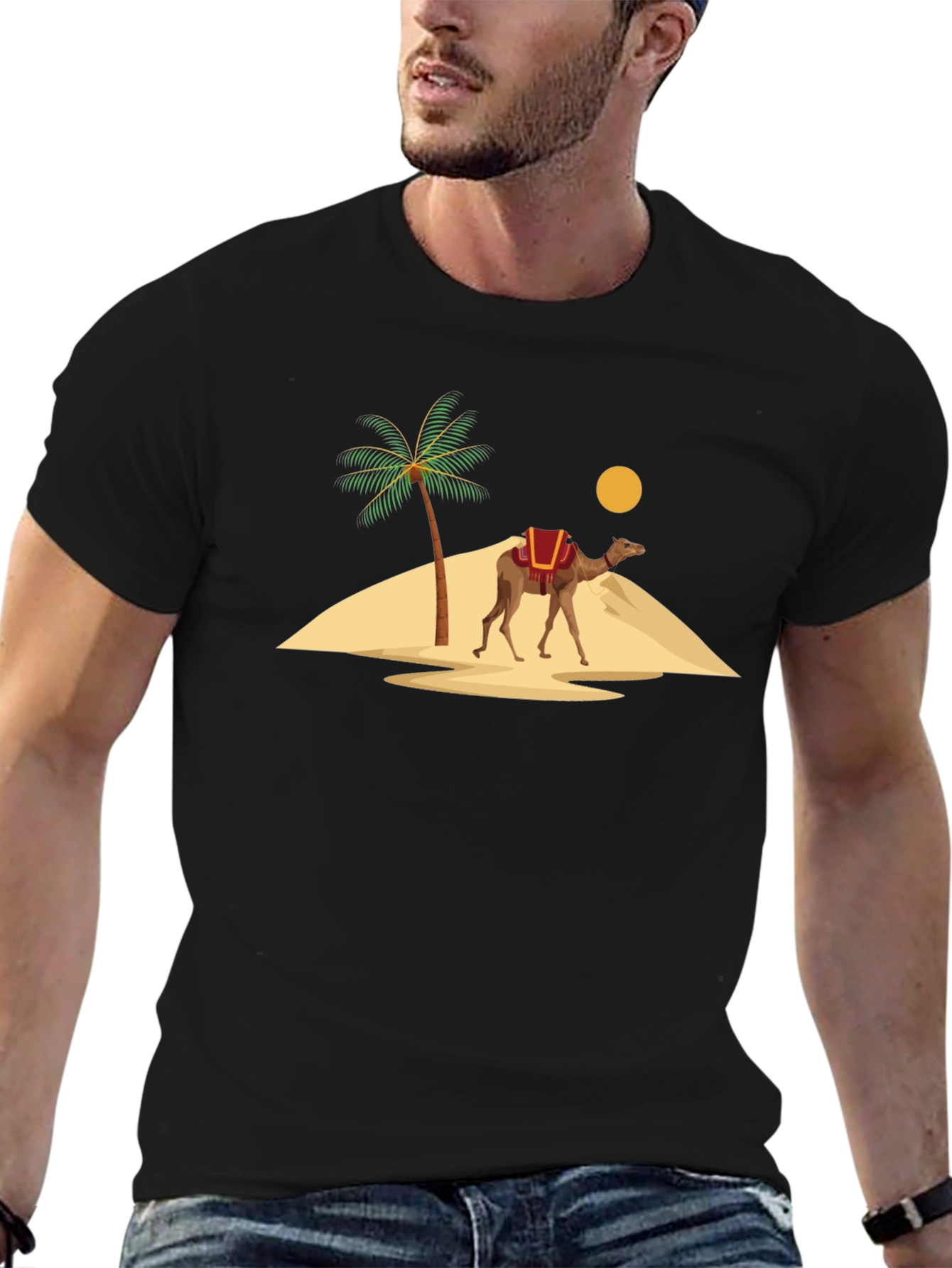 Camel Desert Graphic Tee