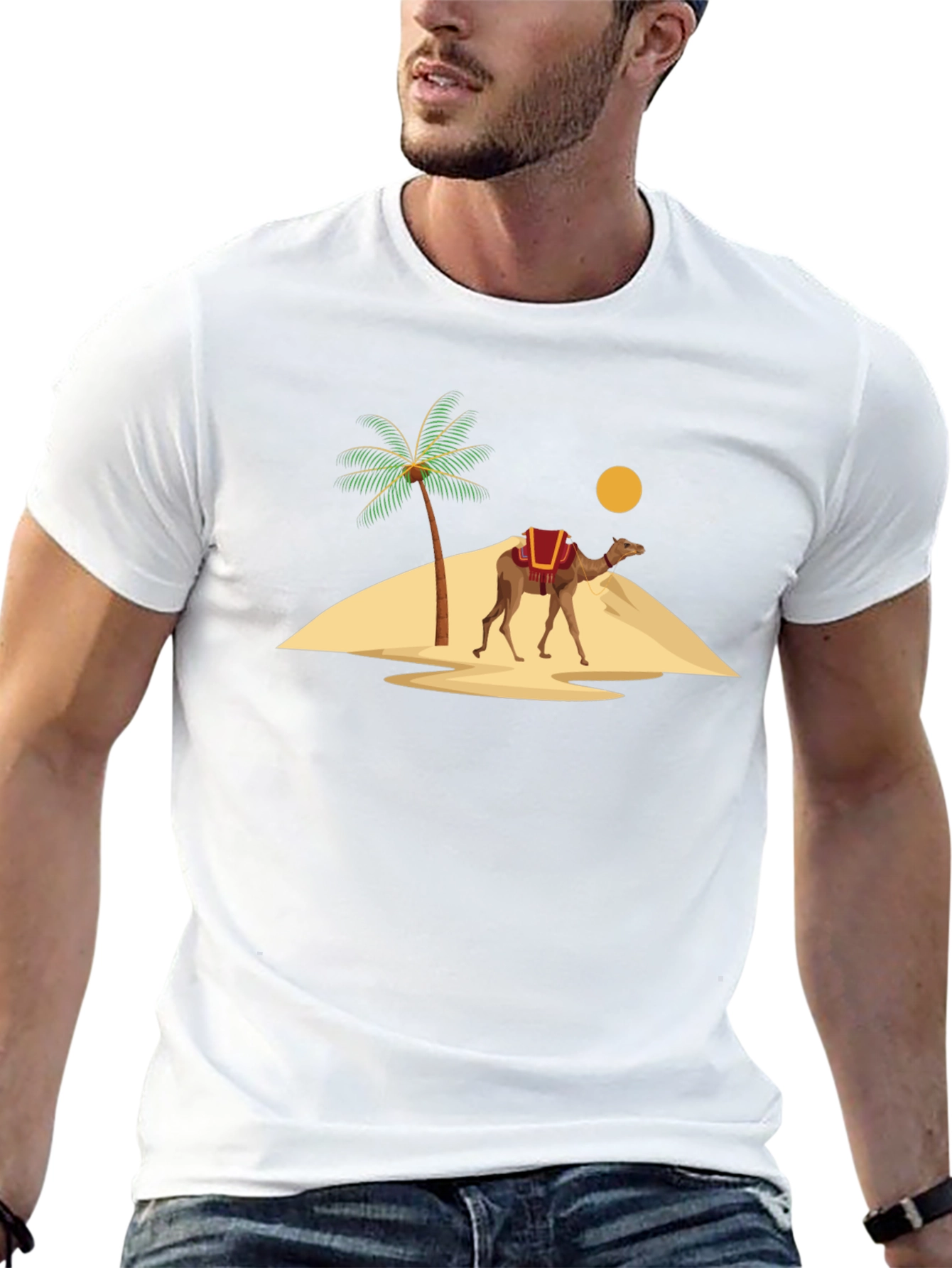 Camel Desert Graphic Tee