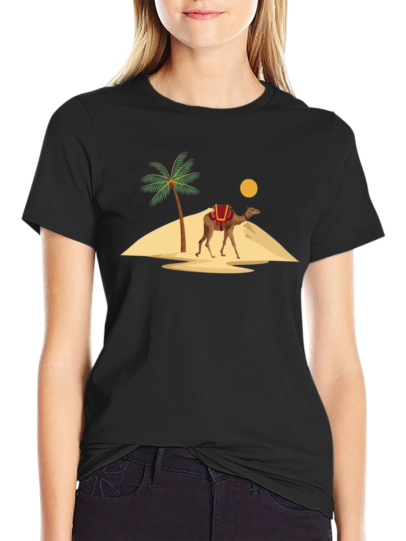 Camel Desert Graphic Tee