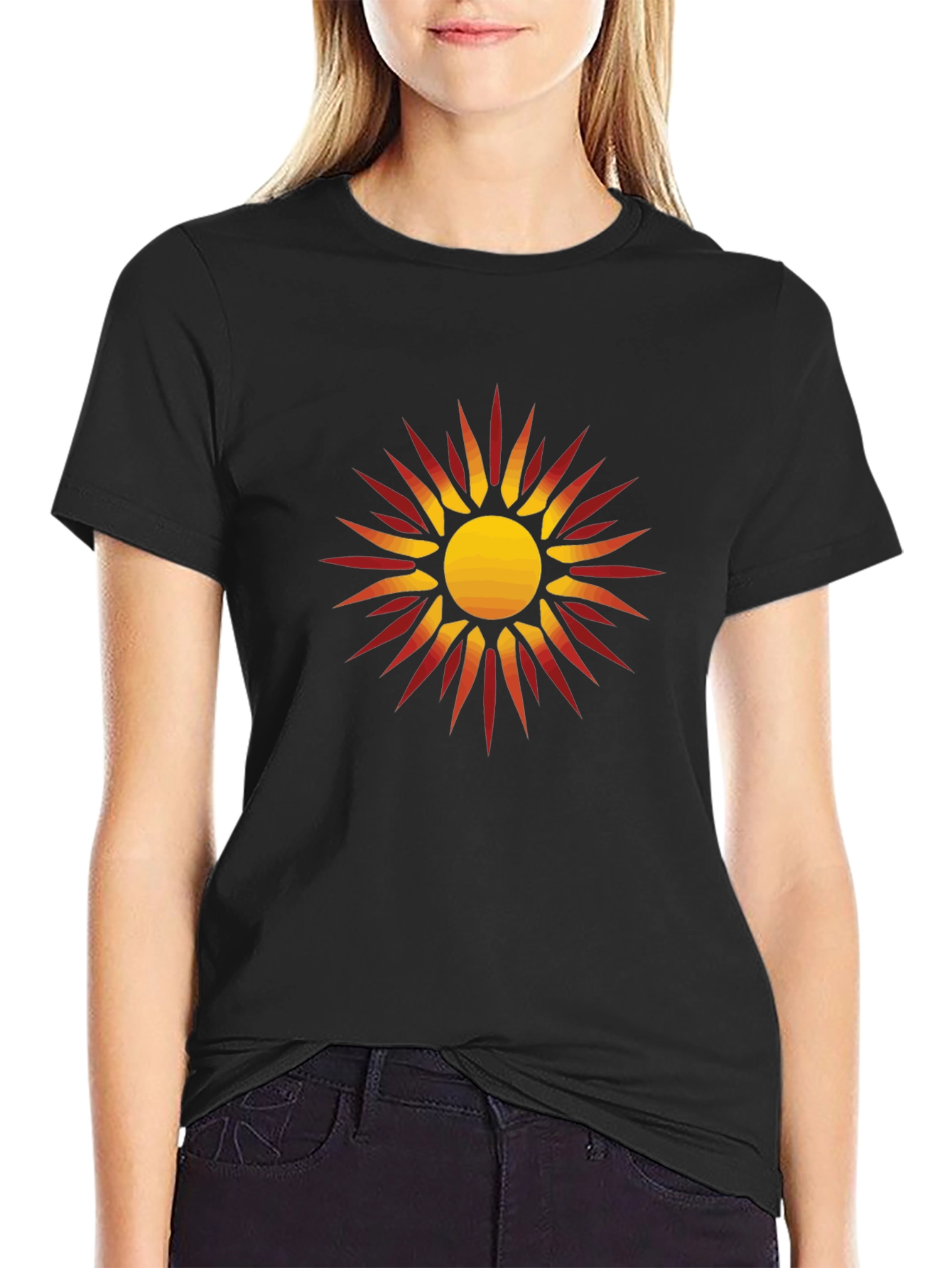 Radiant Sun Graphic T-Shirt - Bold & Stylish