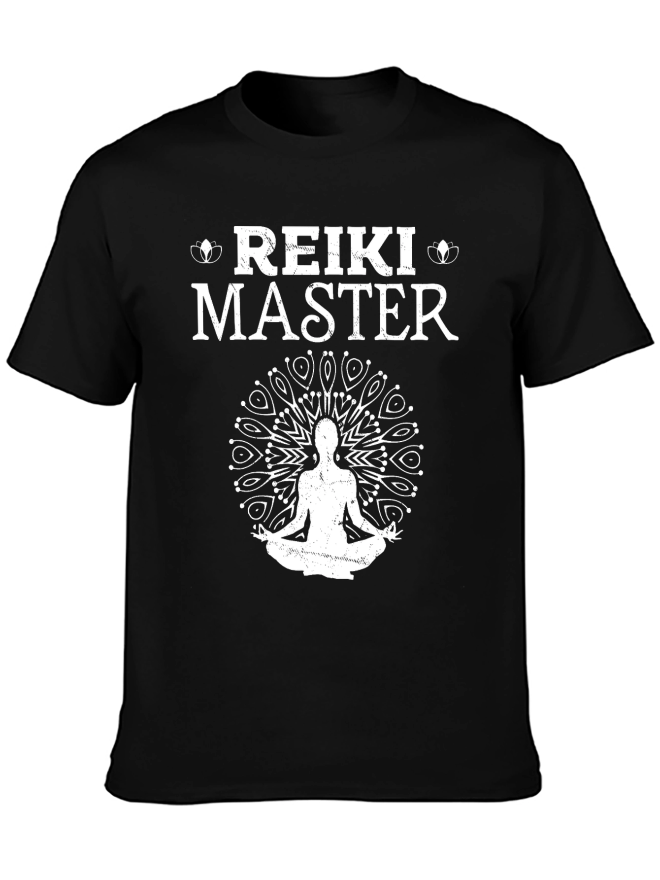 Reiki Master T-Shirt - Meditation Mandala Graphic Tee