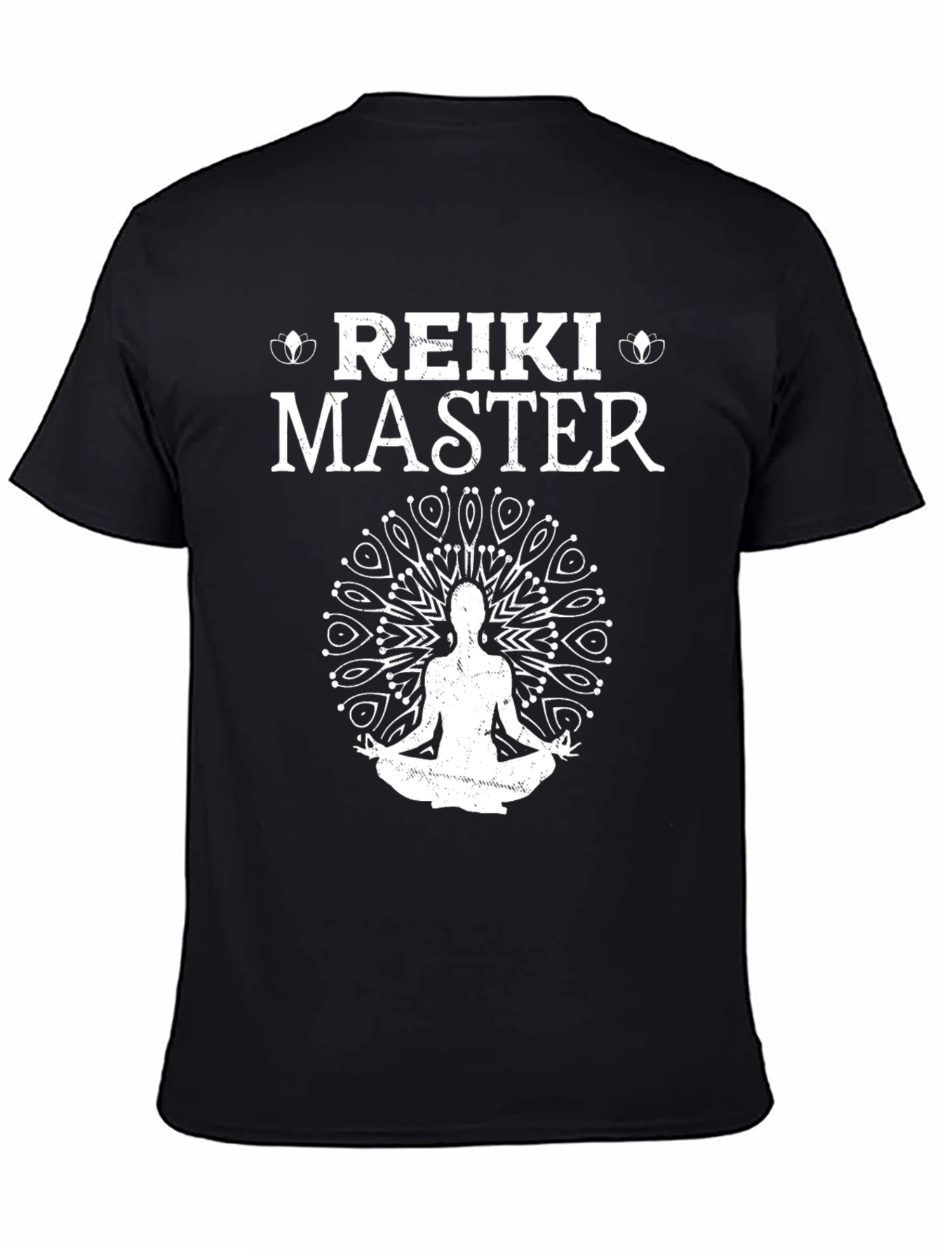 Reiki Master T-Shirt - Meditation Mandala Graphic Tee