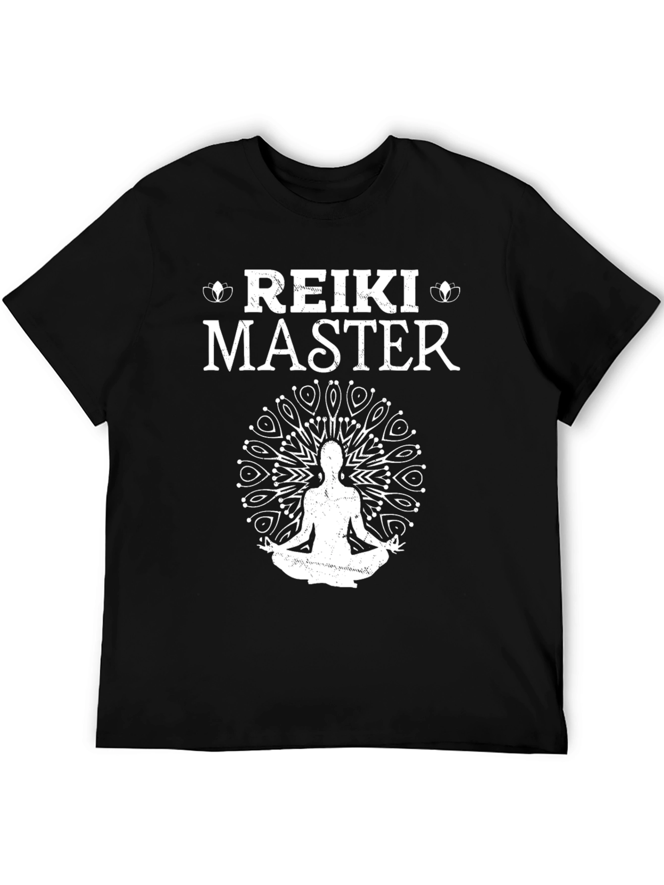 Reiki Master T-Shirt - Meditation Mandala Graphic Tee