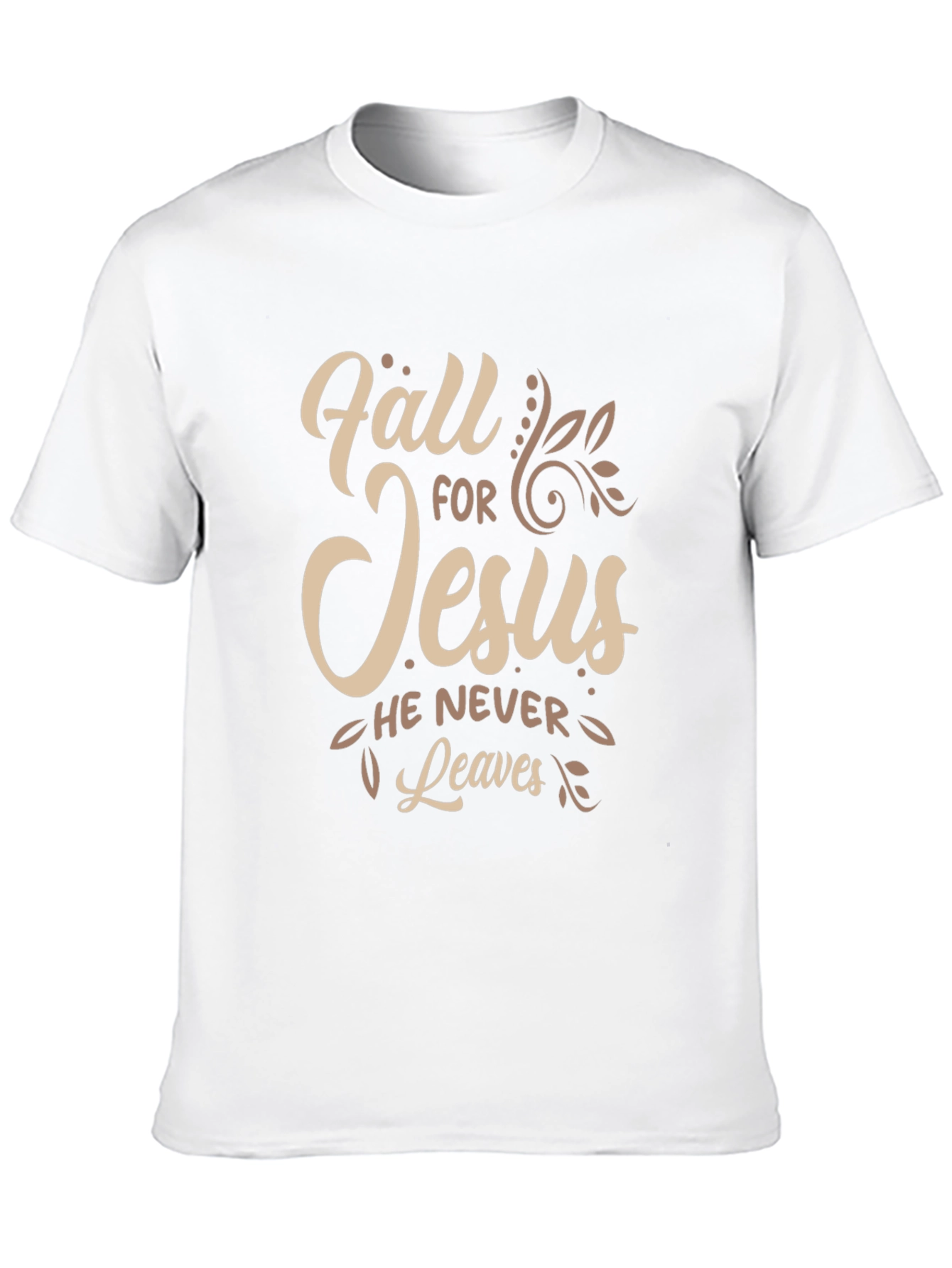 Fall For Jesus T-Shirt - Faith Inspired Tee