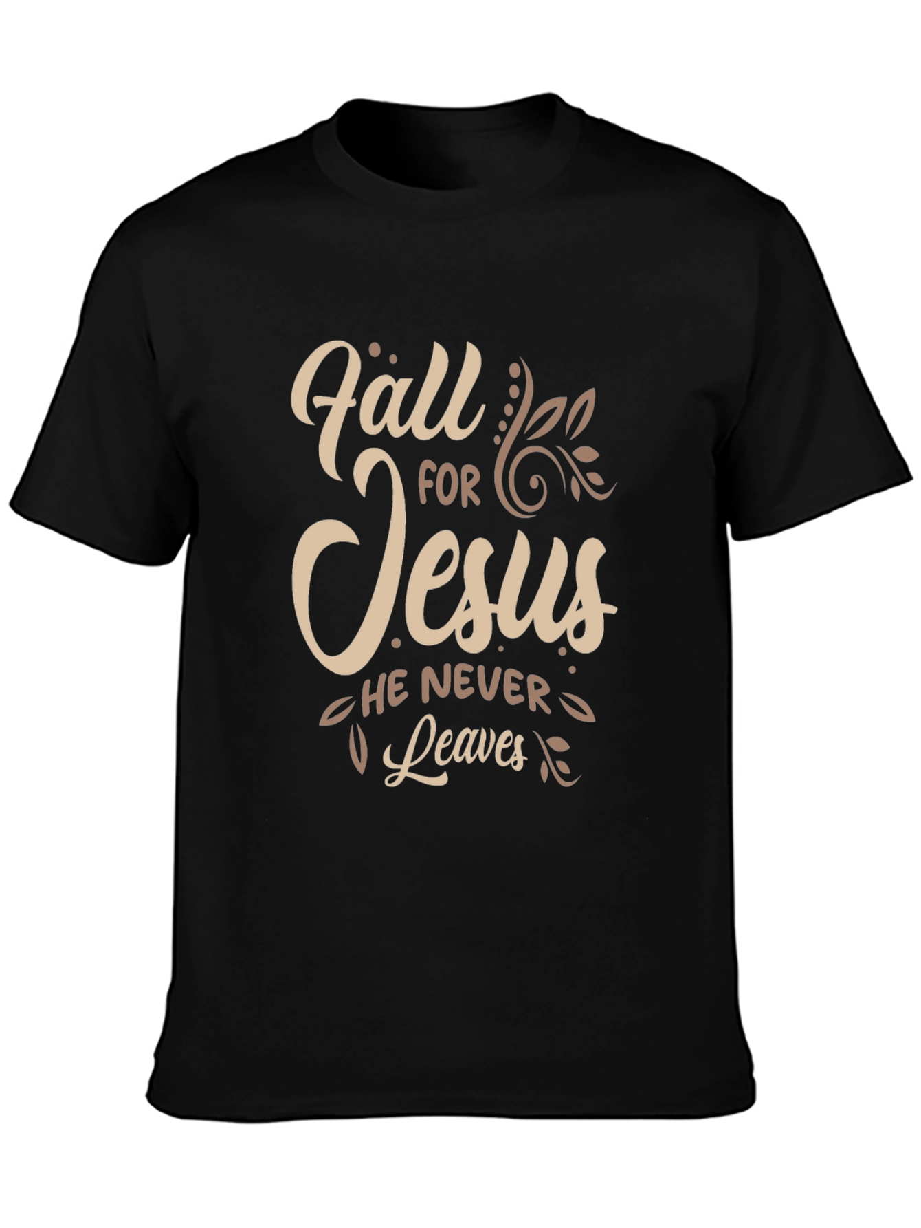 Fall For Jesus T-Shirt - Faith Inspired Tee
