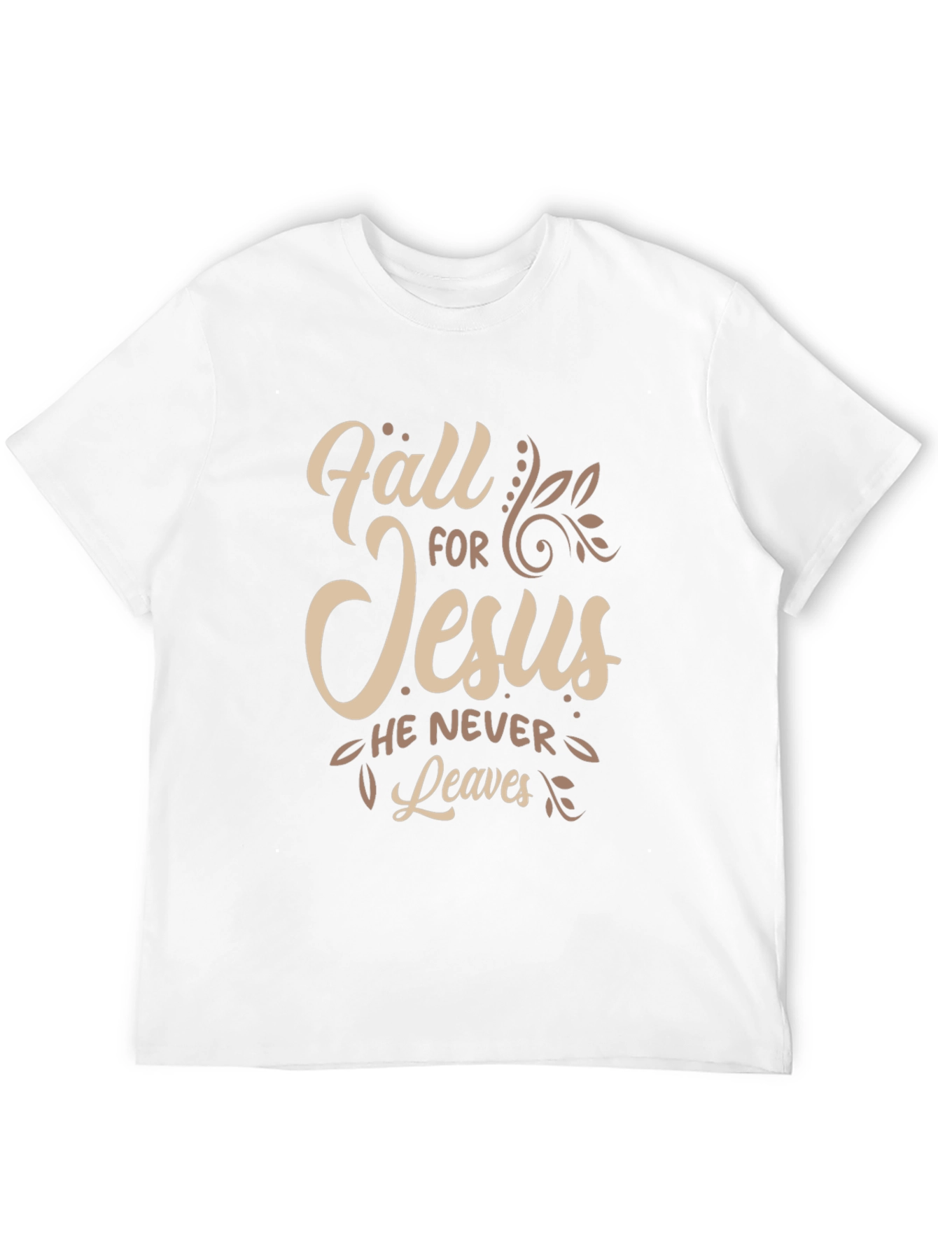 Fall For Jesus T-Shirt - Faith Inspired Tee